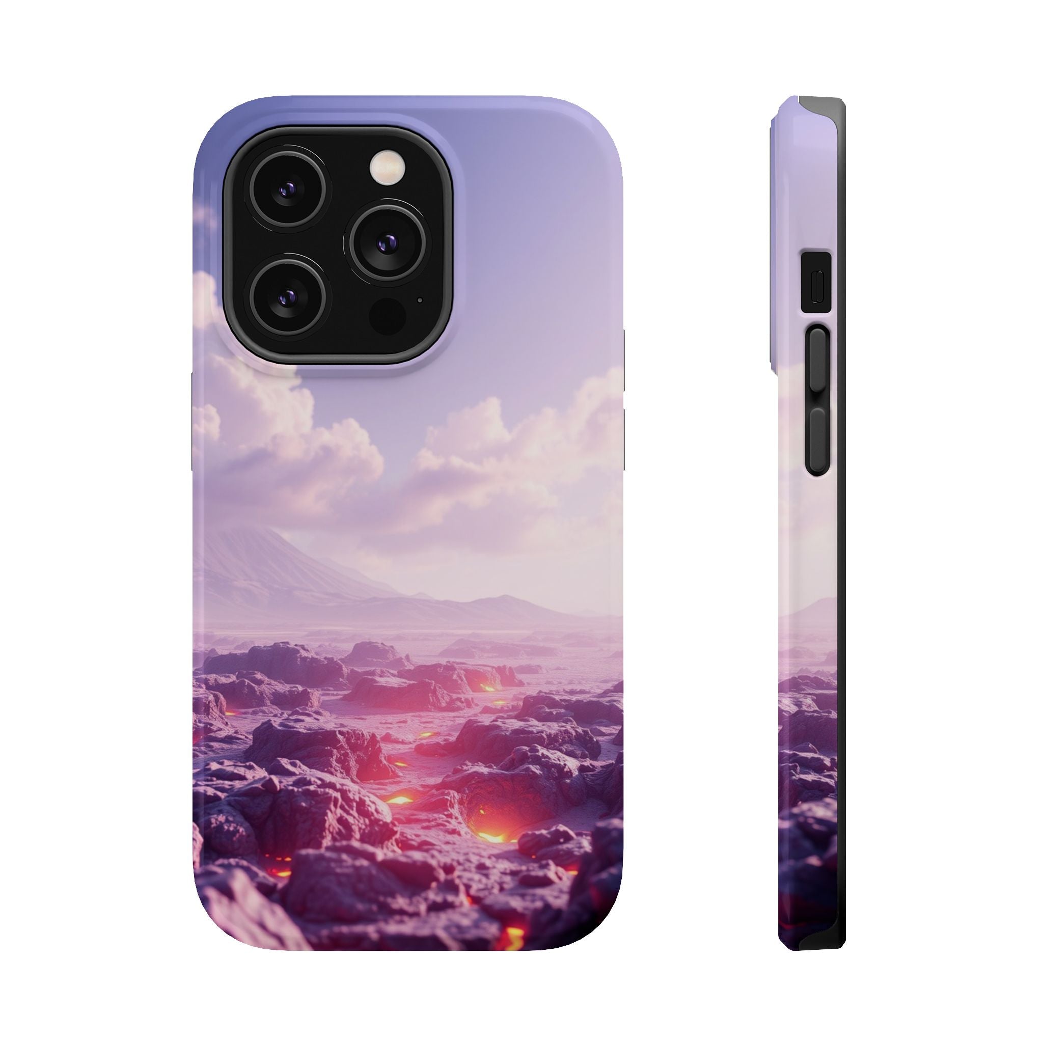 iPhone Lava Field Cinematic Art Slim Everyday Designer Case · iPhone Case
