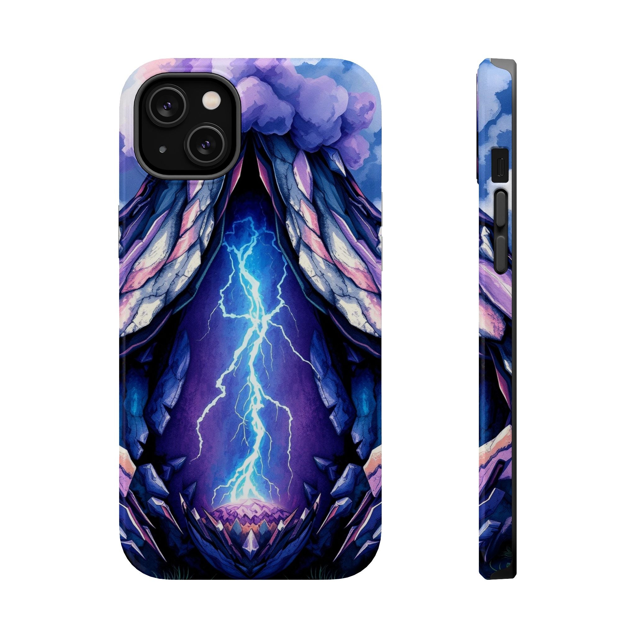 iPhone Hatching Storm Vibrant Watercolor Slim Everyday iPhone Designer · iPhone