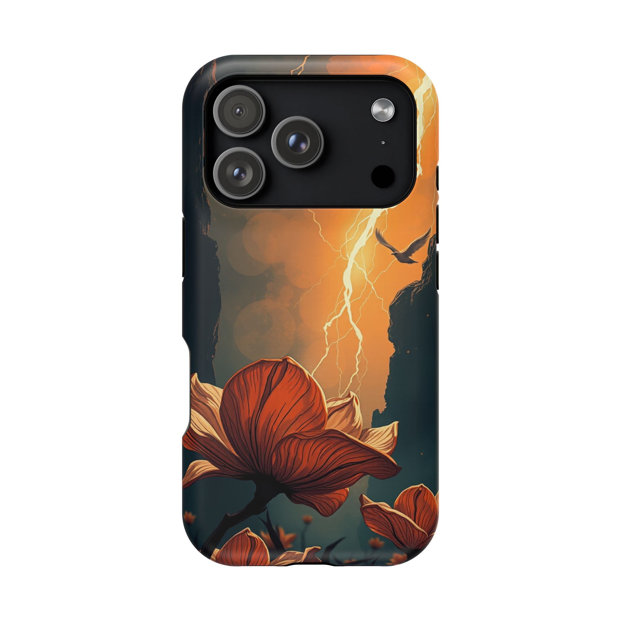 iPhone Vibrant Petal Storm Design Bold Modern Everyday Snap Case · iPhone Case