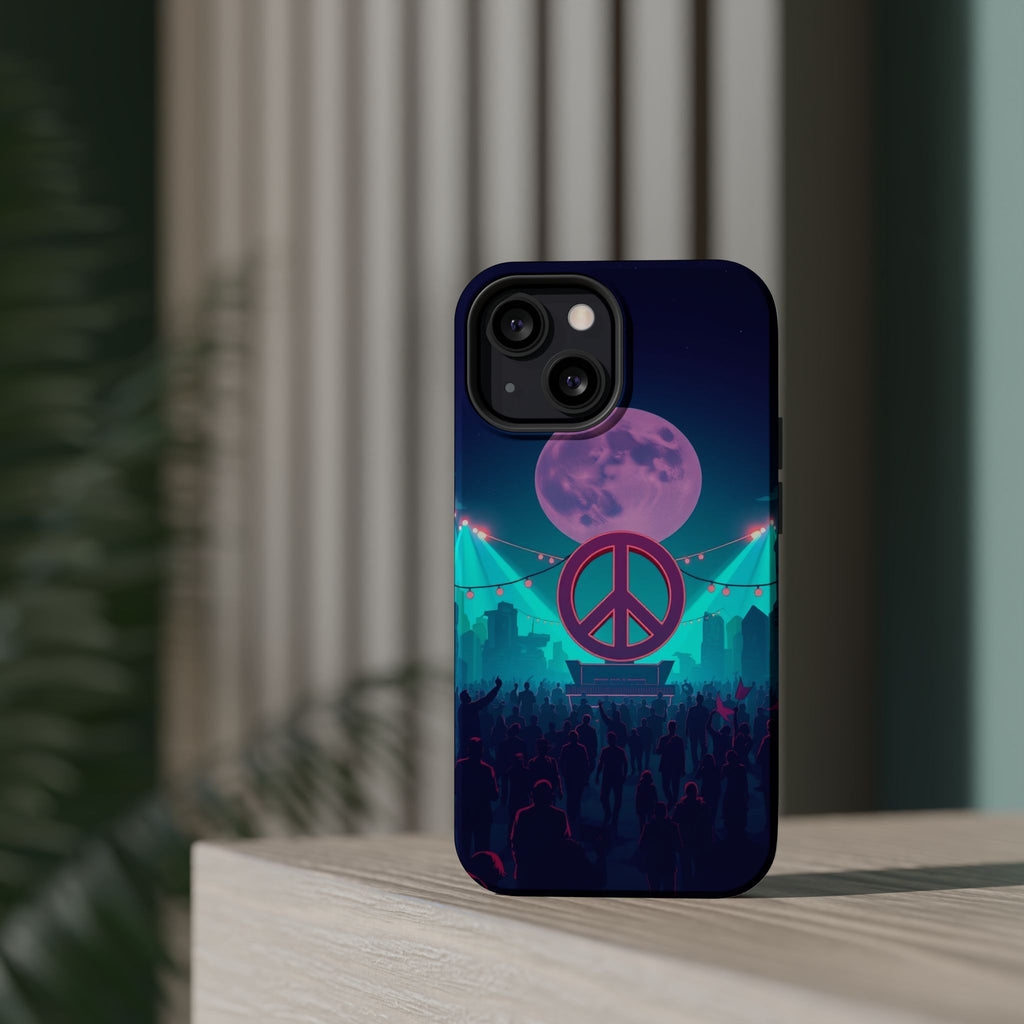 iPhone Woodstock Peace Mystic Art Bold Modern Everyday Snap Case · iPhone Case