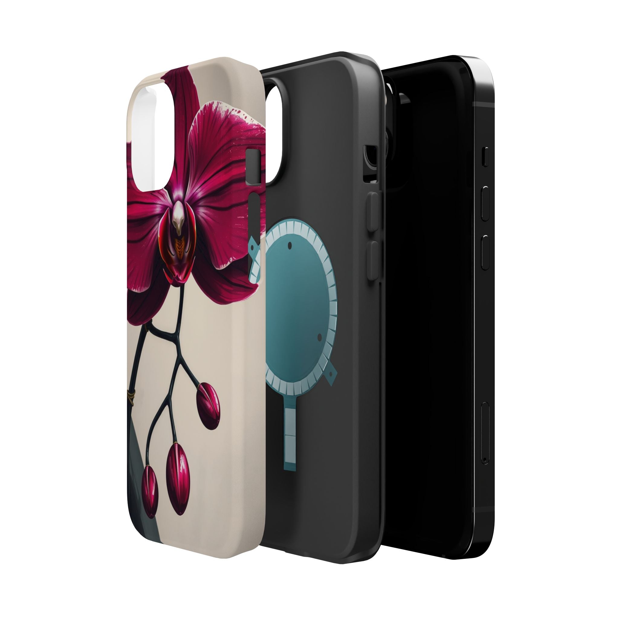 iPhone Orchid Study Enchanted Art Bold Modern Everyday Snap Case · iPhone Case