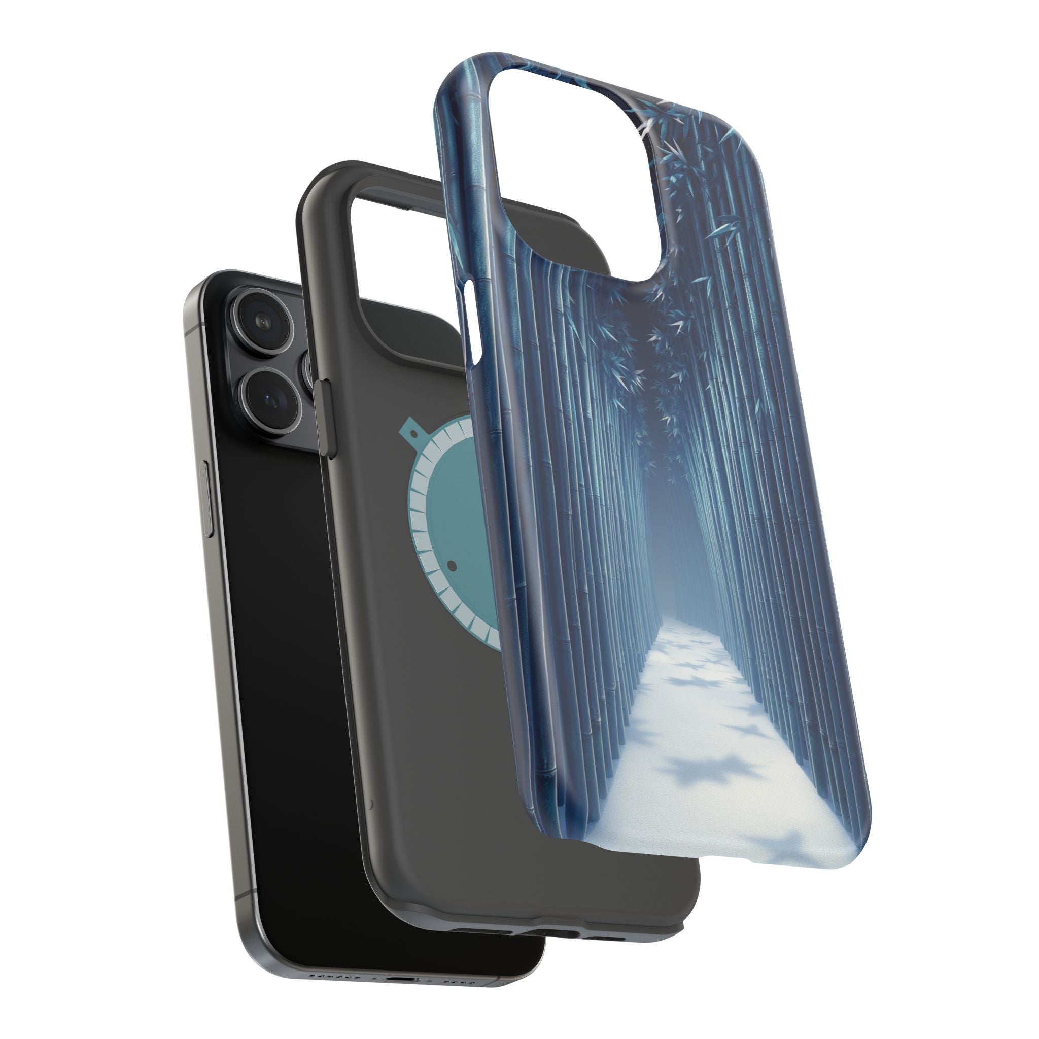 iPhone Bamboo Grove Electric Art Bold Modern Everyday Snap Case · iPhone Case