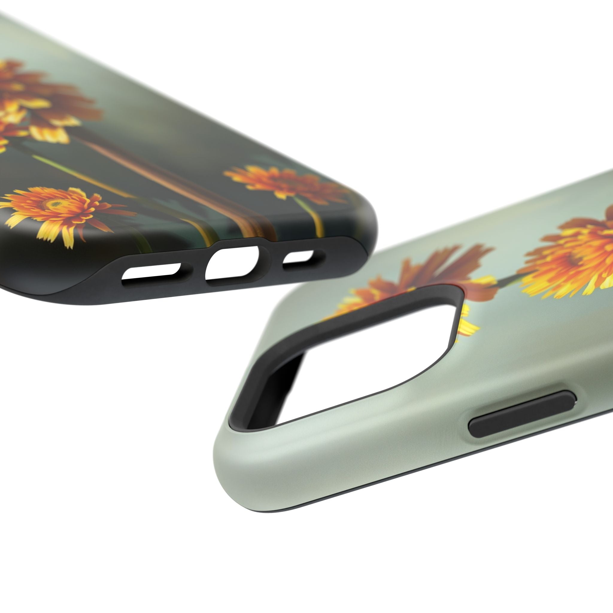 iPhone Ranunculus Stack Electric Art Slim Everyday Designer Case · iPhone Case