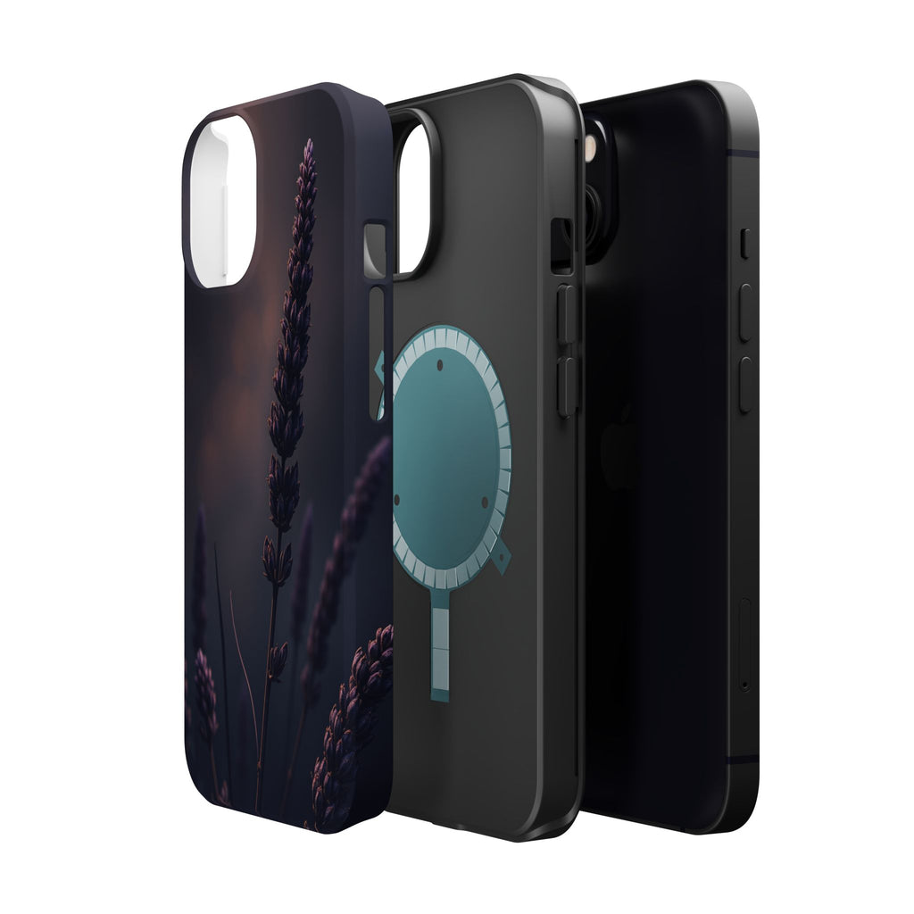 iPhone Lavender Haze Electric Art Clean Minimal Snap Case · iPhone Case