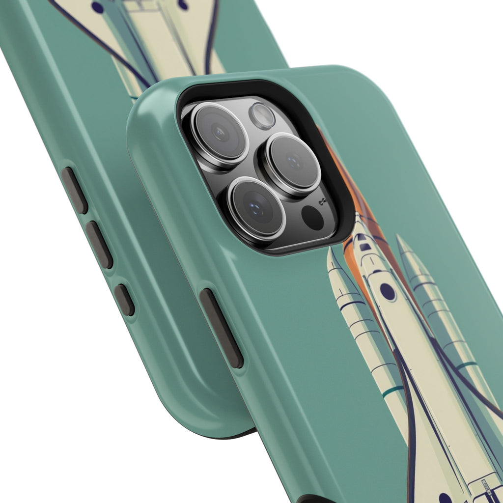 iPhone Retro Space Shuttle Cinematic Art Slim Everyday Designer Case · iPhone Ca