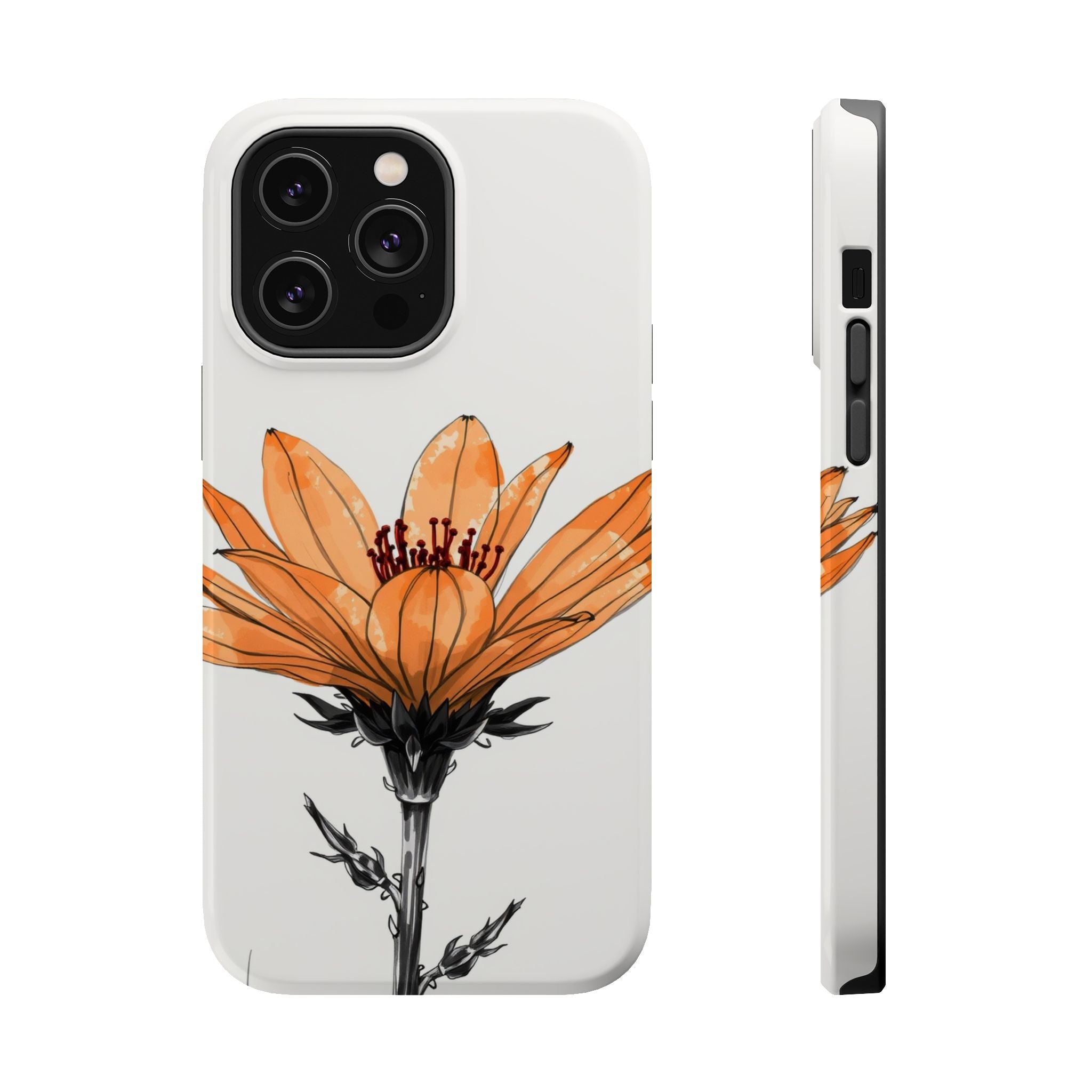 iPhone Earthy Desert Flower Design Bold Modern Everyday Snap Case · iPhone Case
