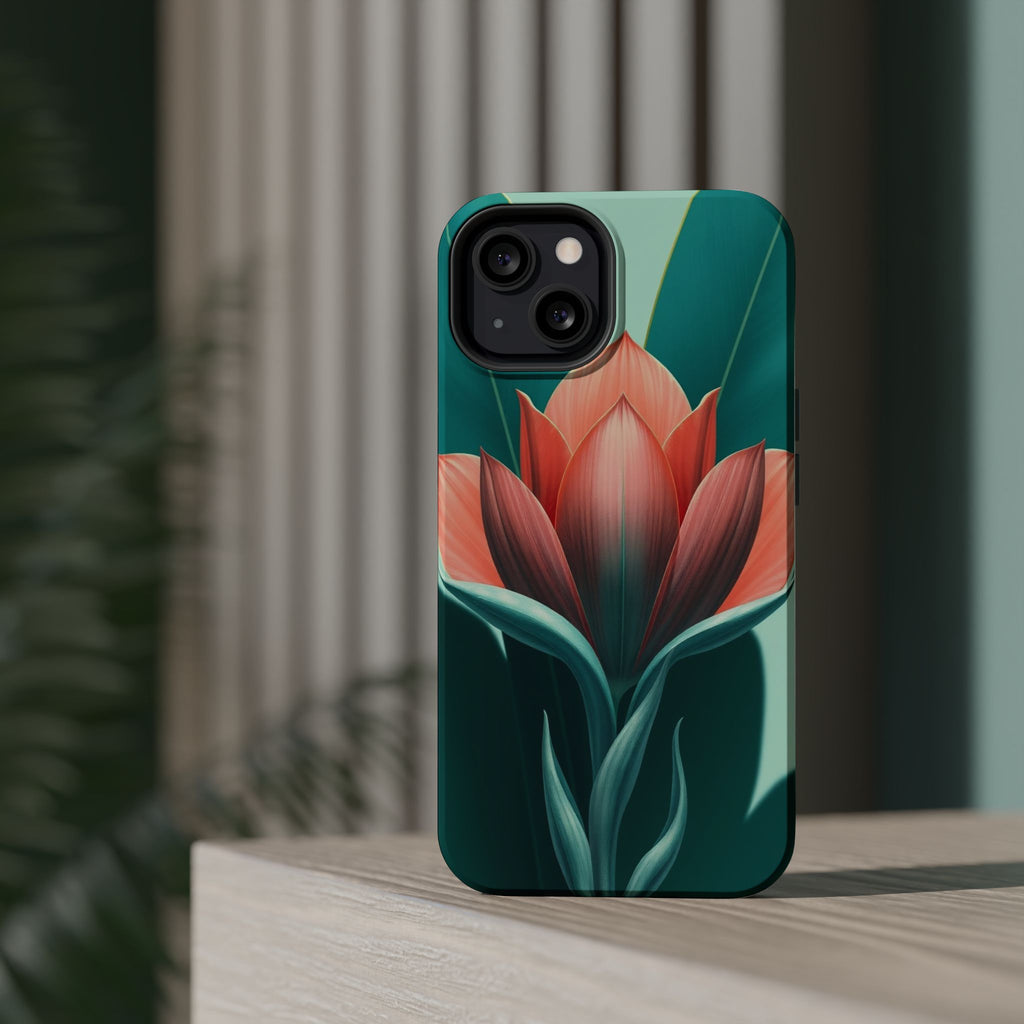 iPhone Dreamy Botanical Illustration Design Soft iPhone 14 Finish · iPhone Case