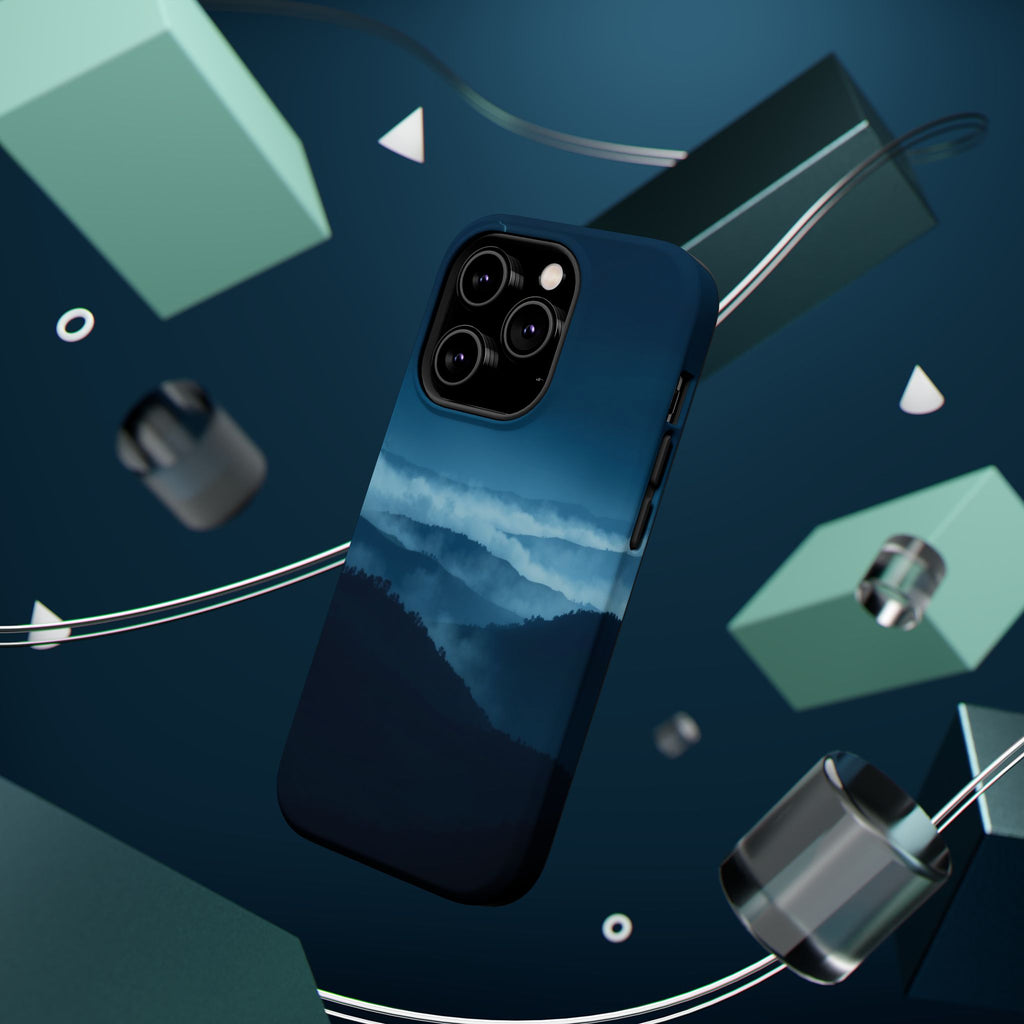 iPhone Earthy Fog Rolling Over Hills Design Slim iPhone Everyday · iPhone Case