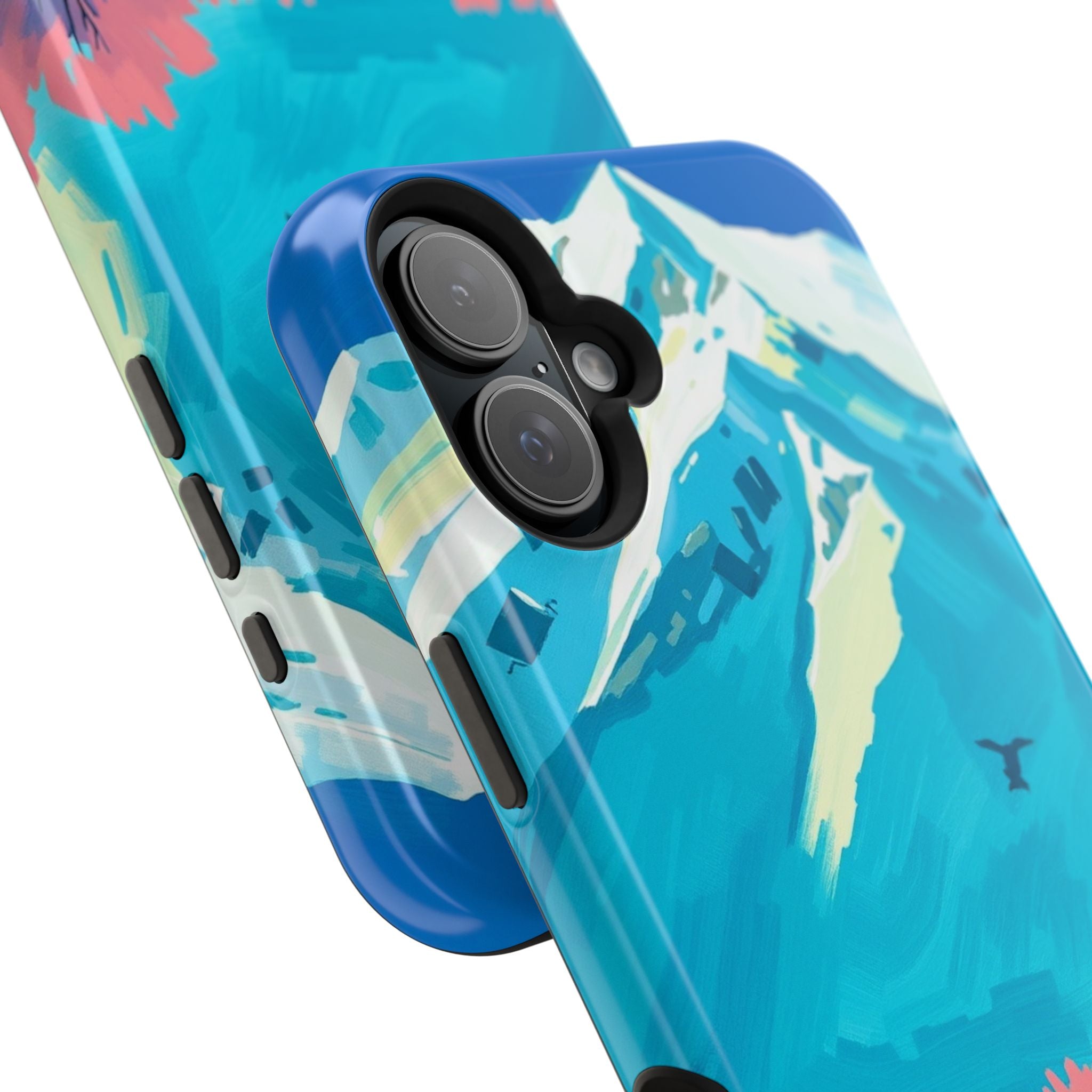 iPhone Snow Field Electric Art Slim Everyday Designer Case · iPhone Case