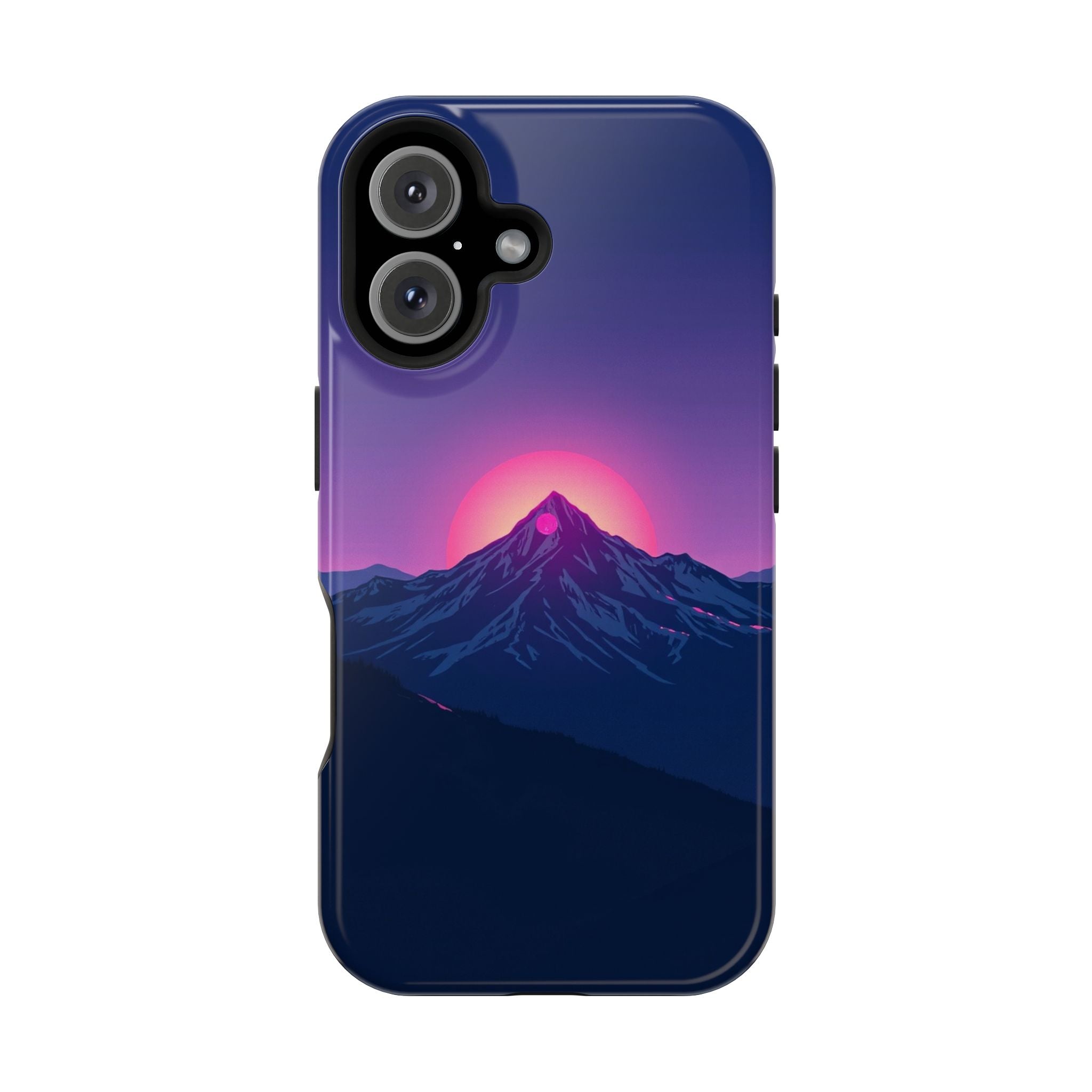 iPhone Mountain at Sunrise Electric Art Slim Everyday iPhone 15 · iPhone Case