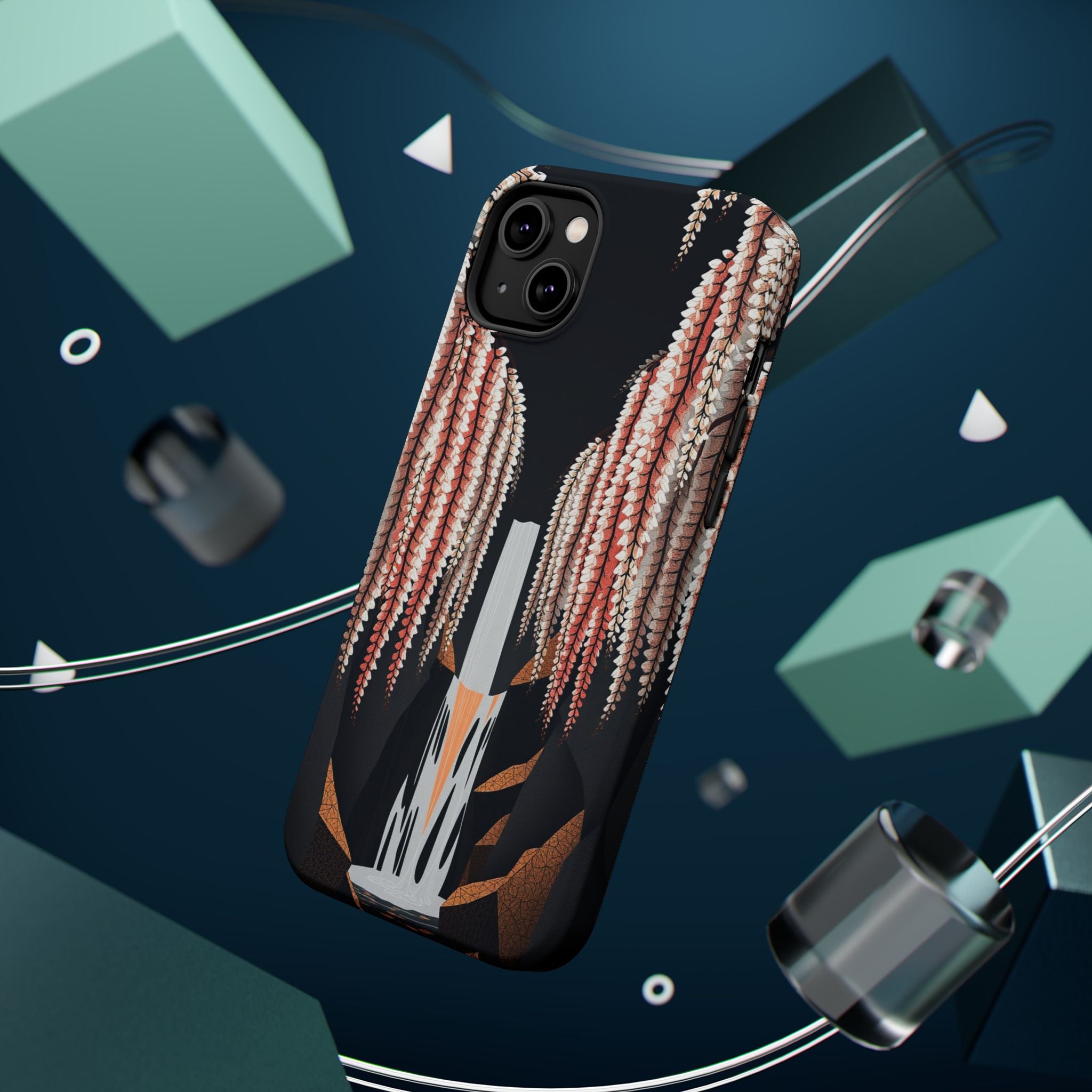 iPhone Earthy Wisteria Cascade Design Slim Everyday iPhone 10 Designer · iPhone