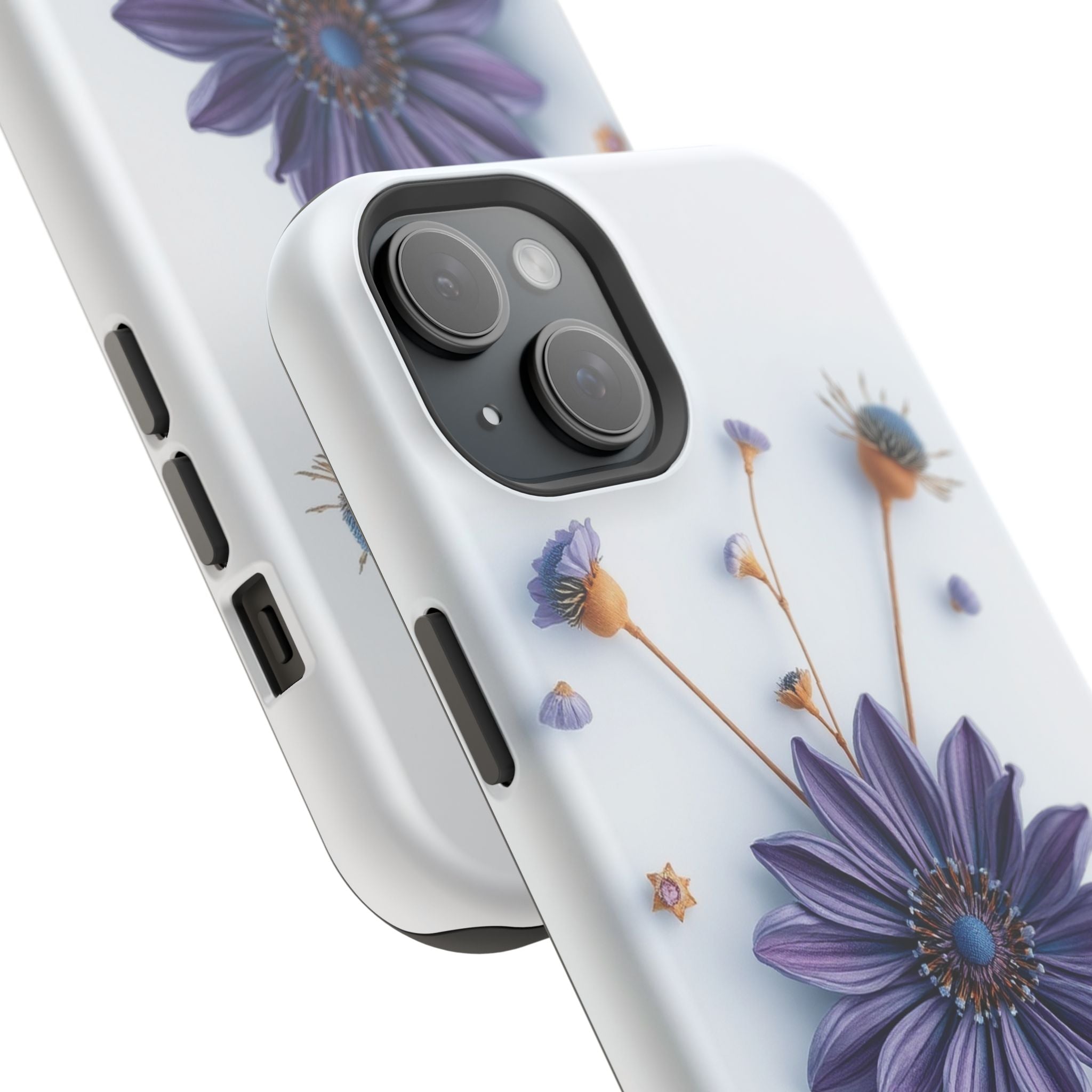iPhone Dried Flower Flat Lay Pastel Kawaii Slim iPhone Everyday · iPhone Case