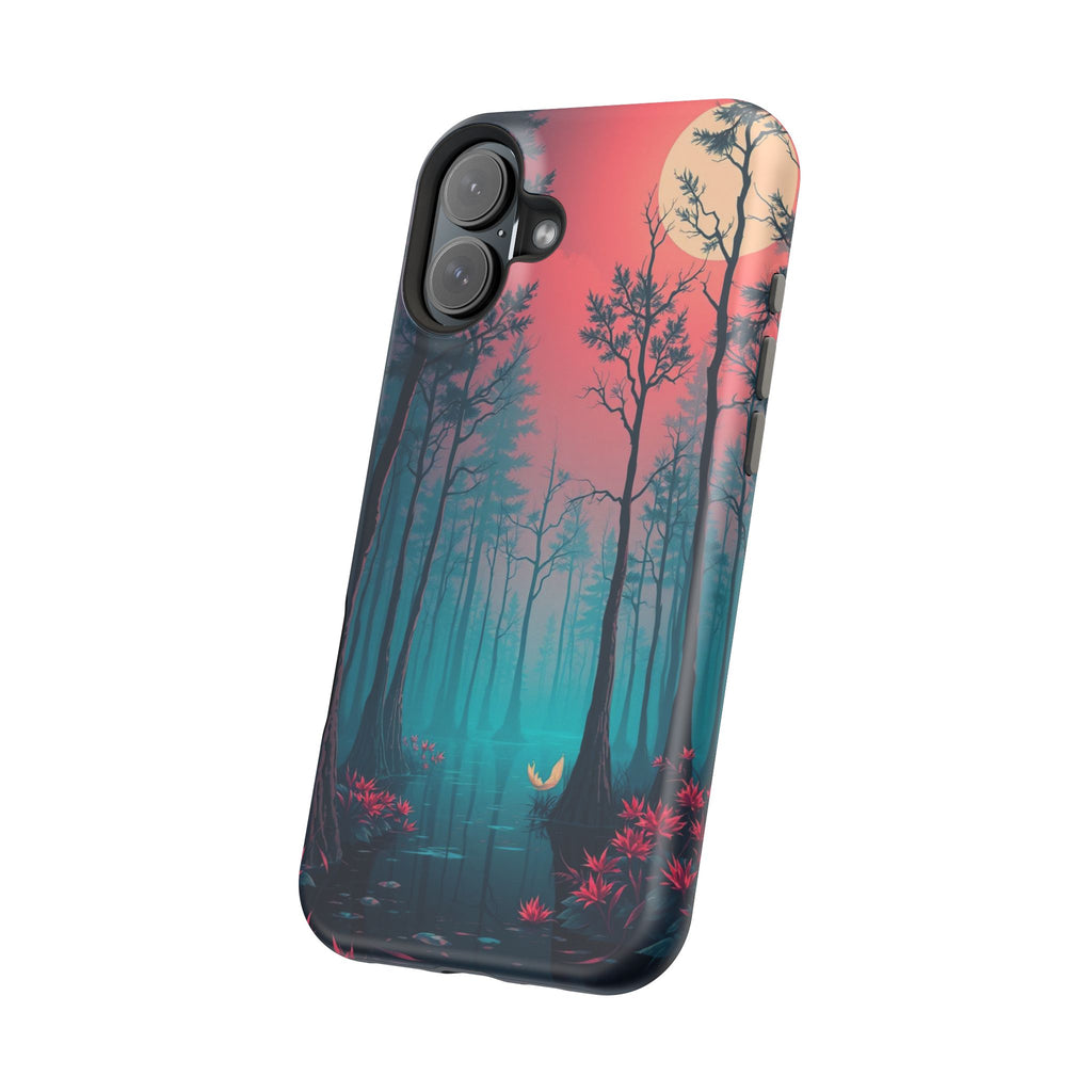 iPhone Earthy Cypress Swamp Design 18 Slim Everyday Designer Case · iPhone Case