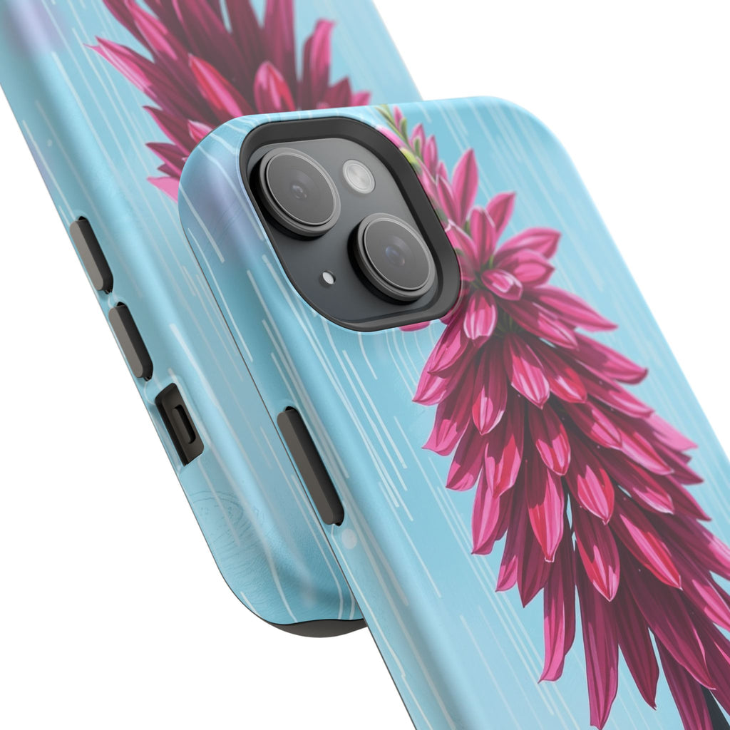 iPhone Cyan And Magenta Spring Shower Bloom Slim iPhone Everyday · iPhone Case