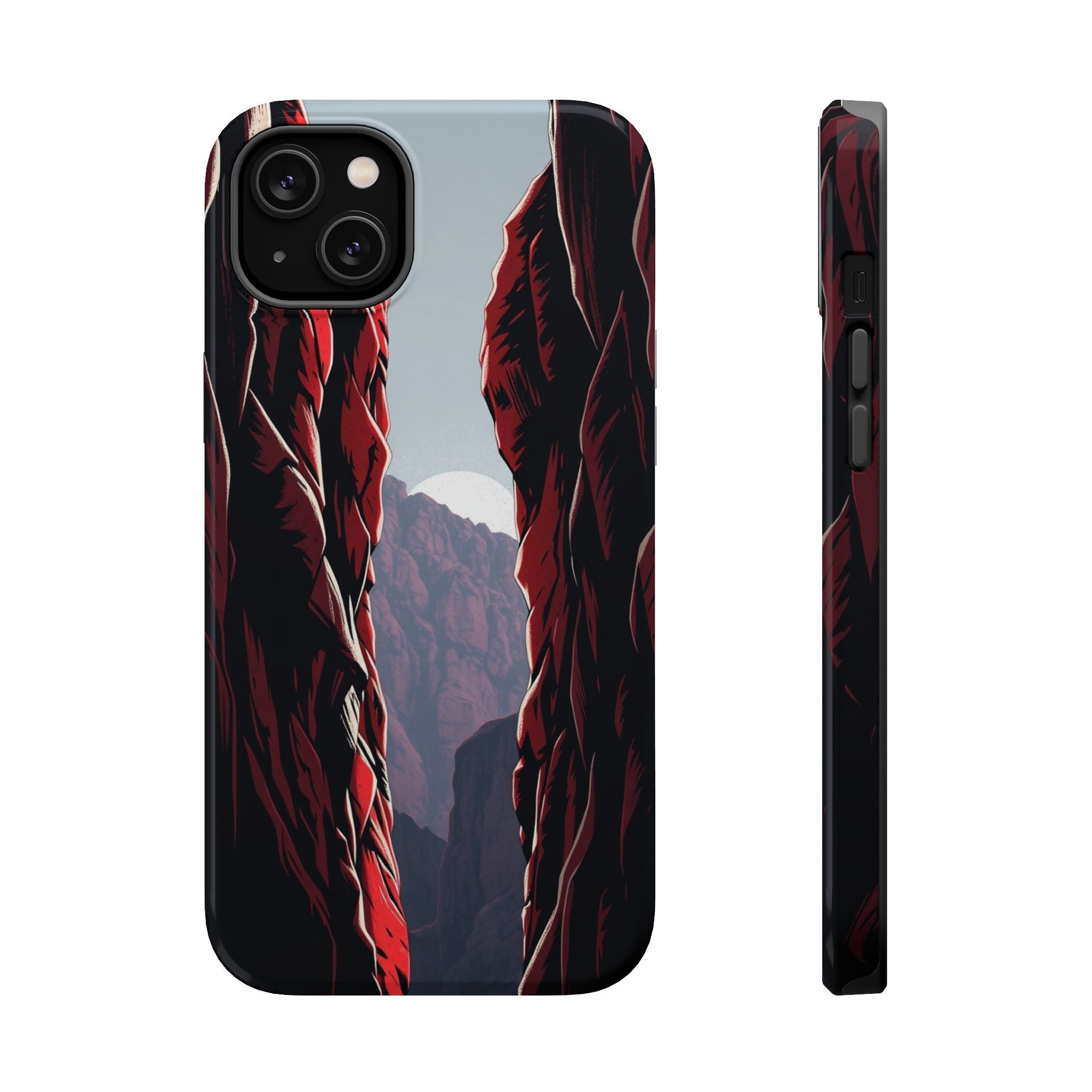 iPhone Serene Canyon Wall Design Bold Modern Everyday Snap Case · iPhone Case