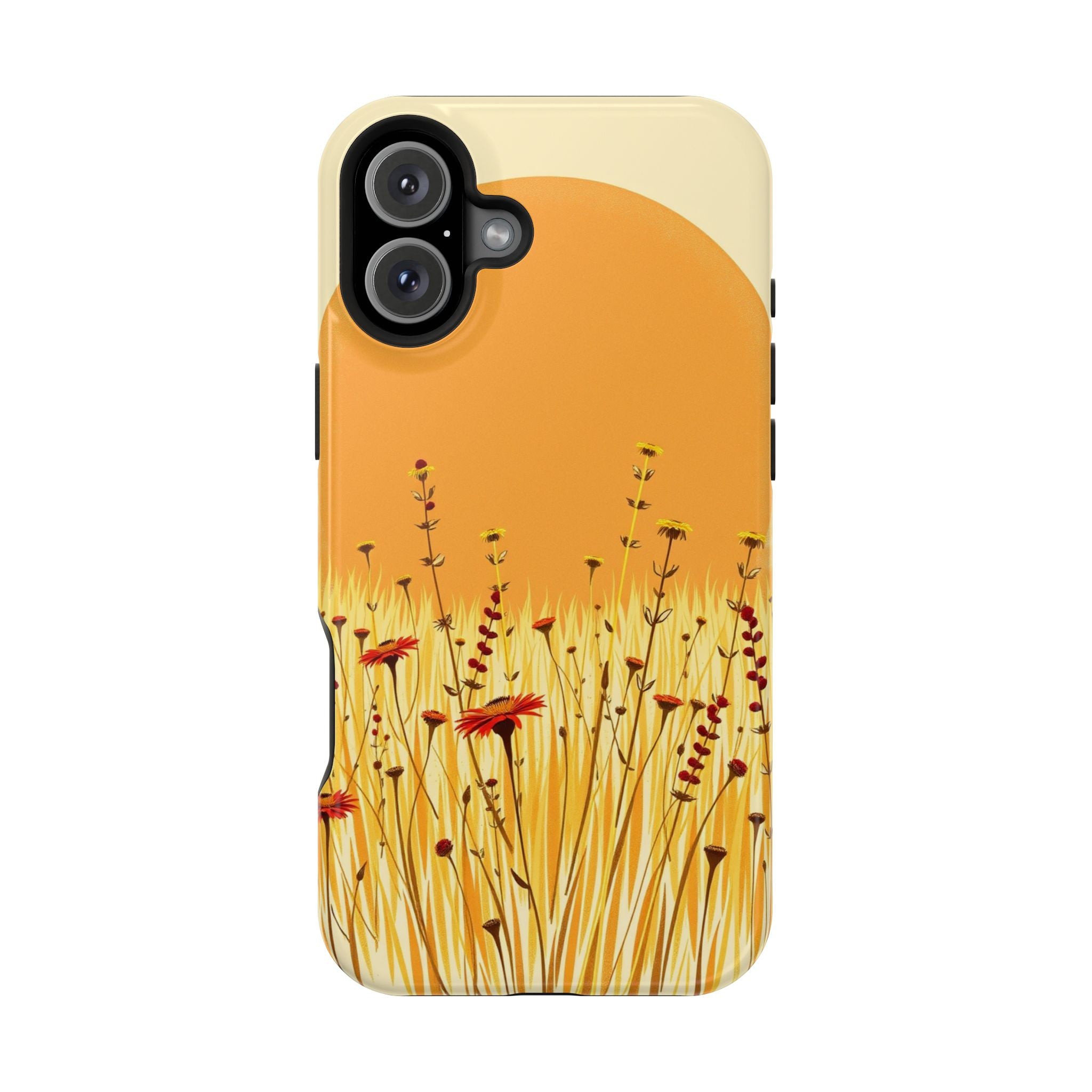 iPhone Wildflower Field Electric Art Slim Everyday Designer Case · iPhone Case