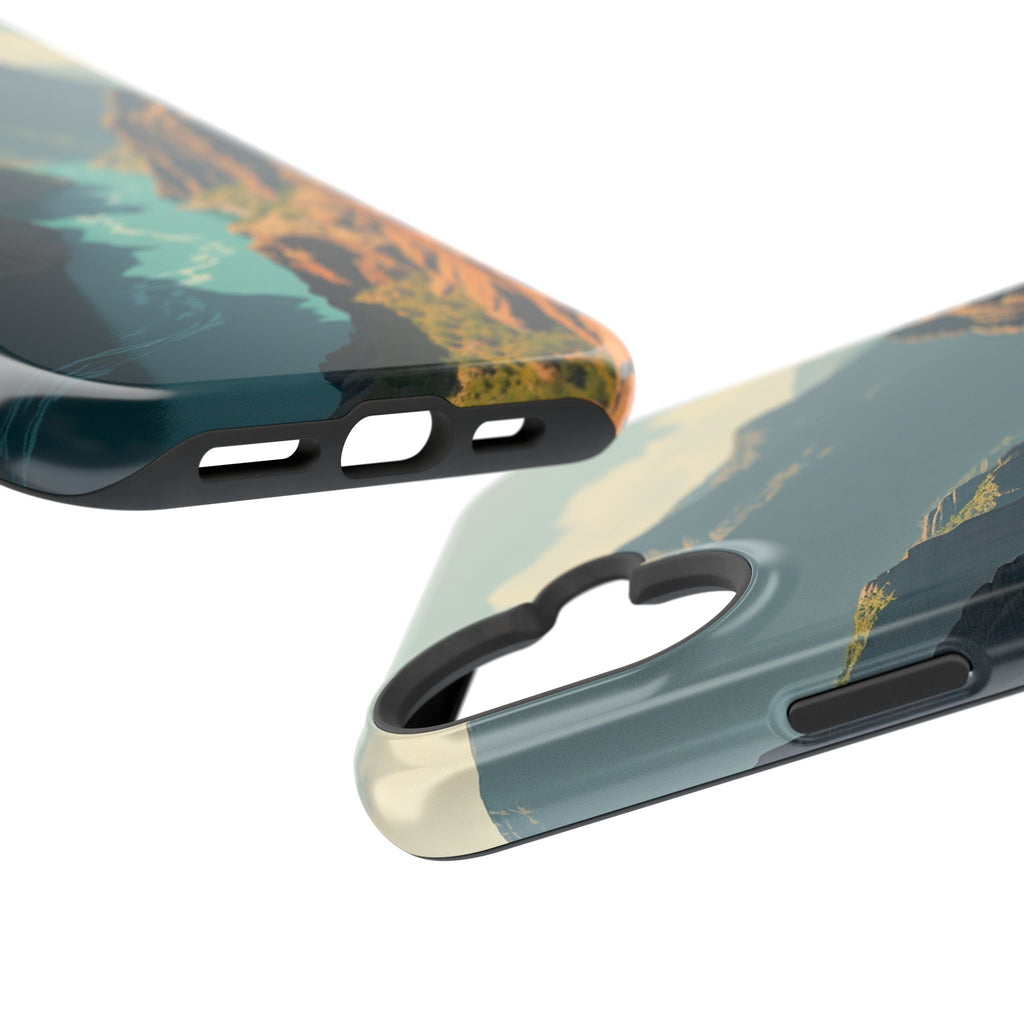 iPhone Charcoal And Copper River Canyon Slim Everyday iPhone 19 · iPhone Case