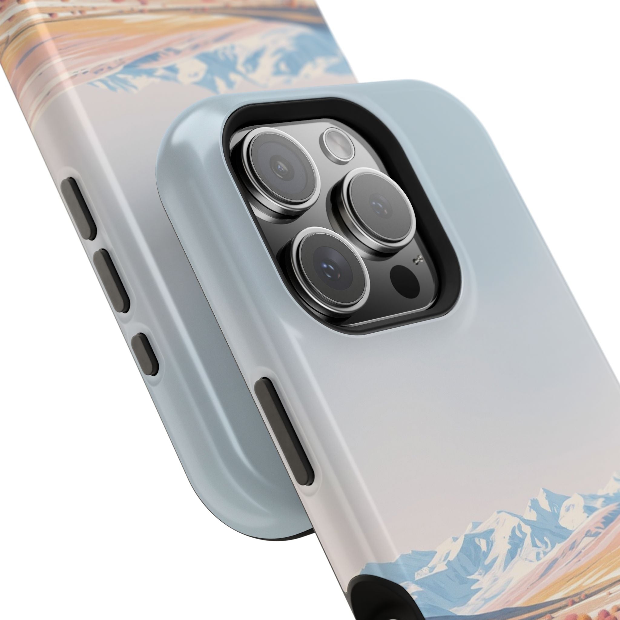 iPhone Vibrant Arctic Tundra Design Slim Everyday Designer Case · iPhone Case