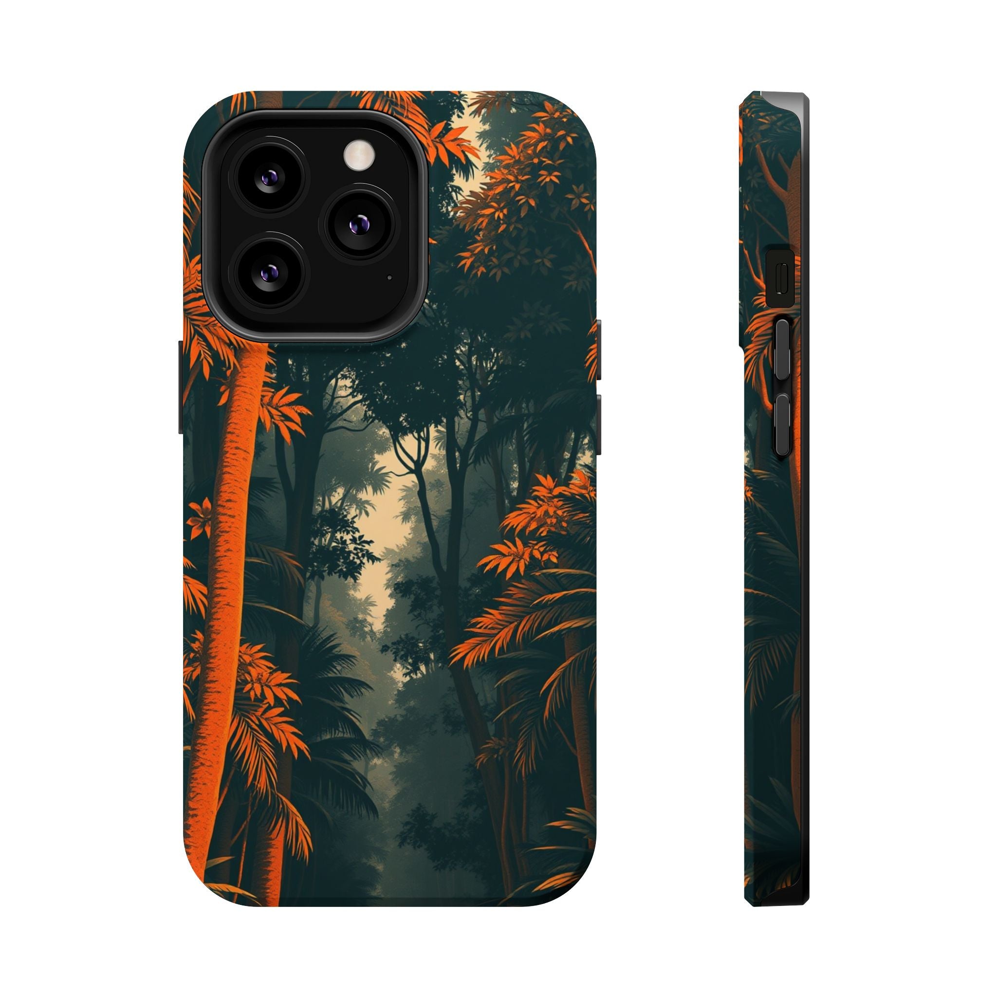 iPhone Burnt Orange And Sand Rainforest Canopy Soft iPhone Finish · iPhone Case