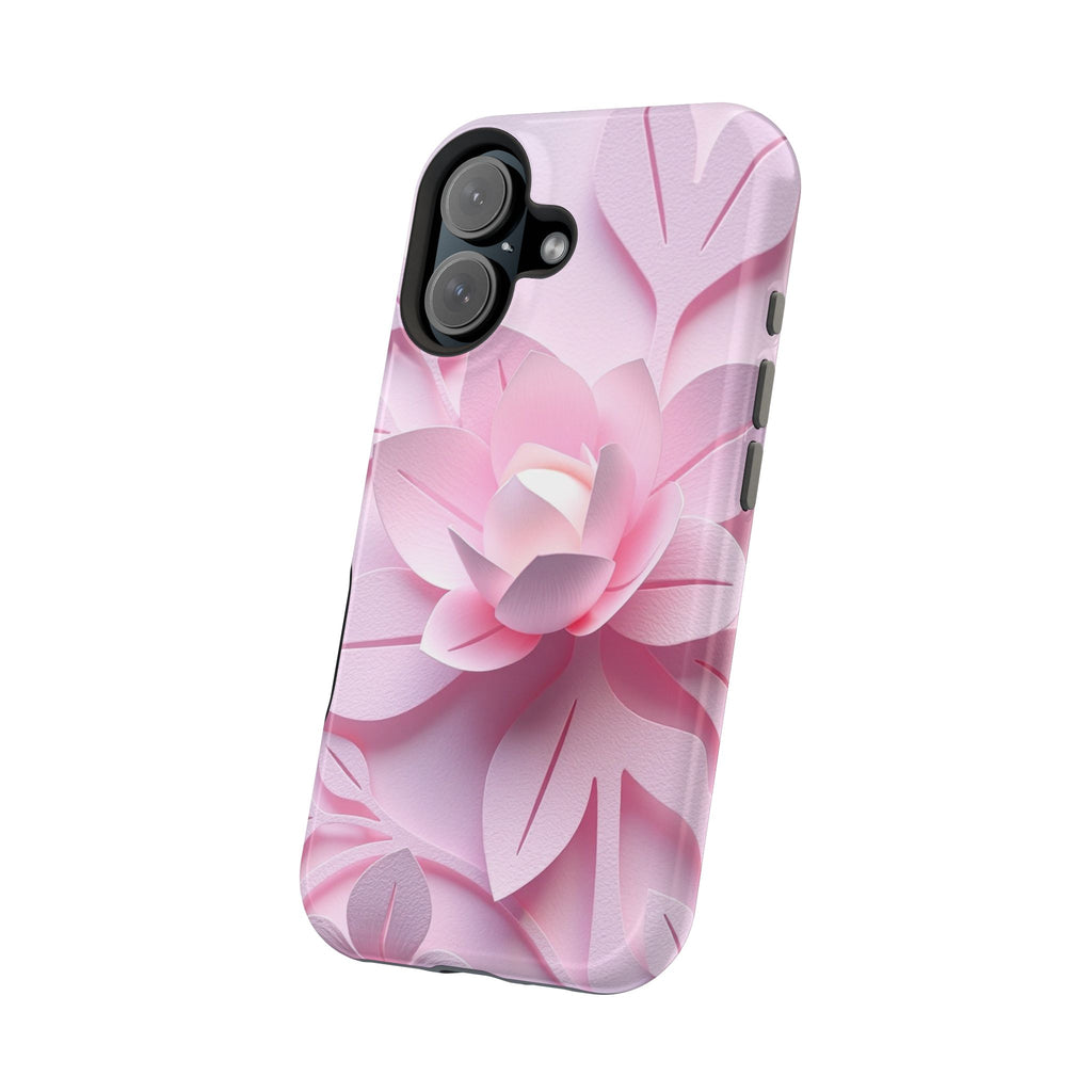 iPhone Floral Geometric Paper Cut Art Slim Everyday Designer Case · iPhone Case