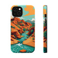 iPhone Vibrant Spring Creek Design Bold Modern Everyday Snap Case · iPhone Case