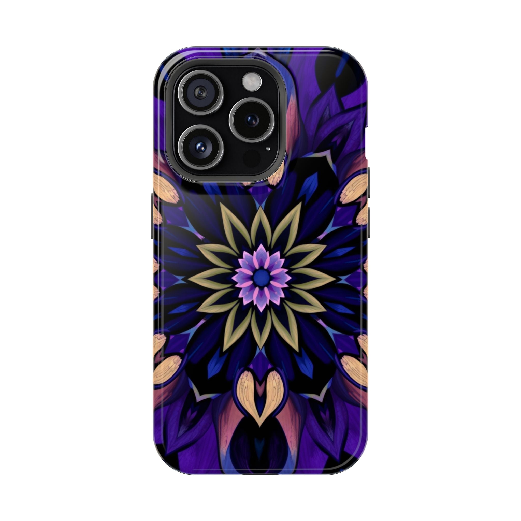 iPhone Floral Mandala Mystic Art Bold Modern Everyday Snap Case · iPhone Case