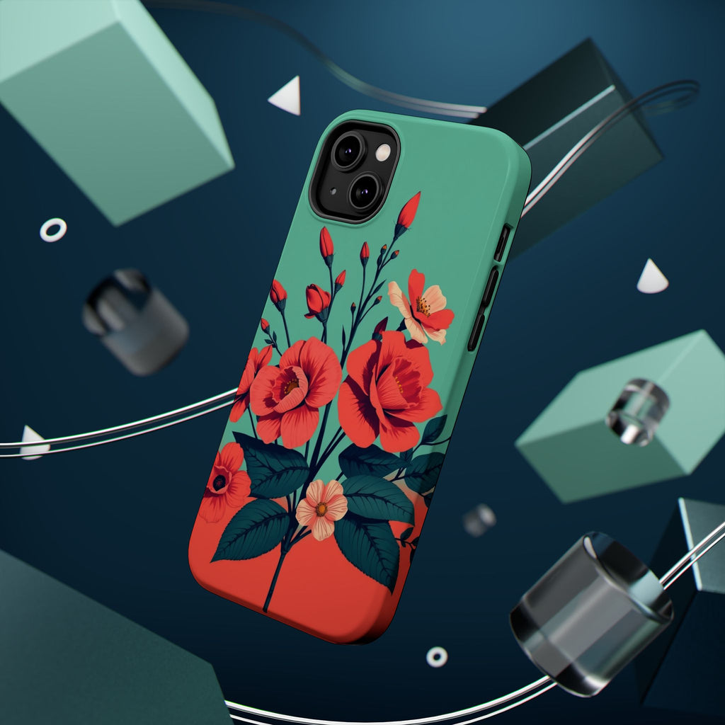 iPhone Pin-up Floral Cinematic Art Bold Modern Everyday Snap Case · iPhone Case
