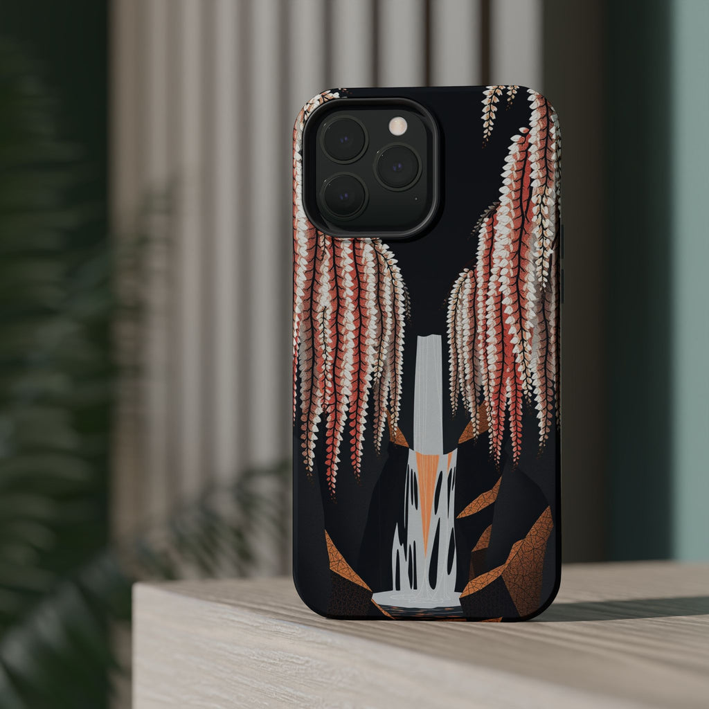 iPhone Earthy Wisteria Cascade Design Slim Everyday iPhone 10 Designer · iPhone