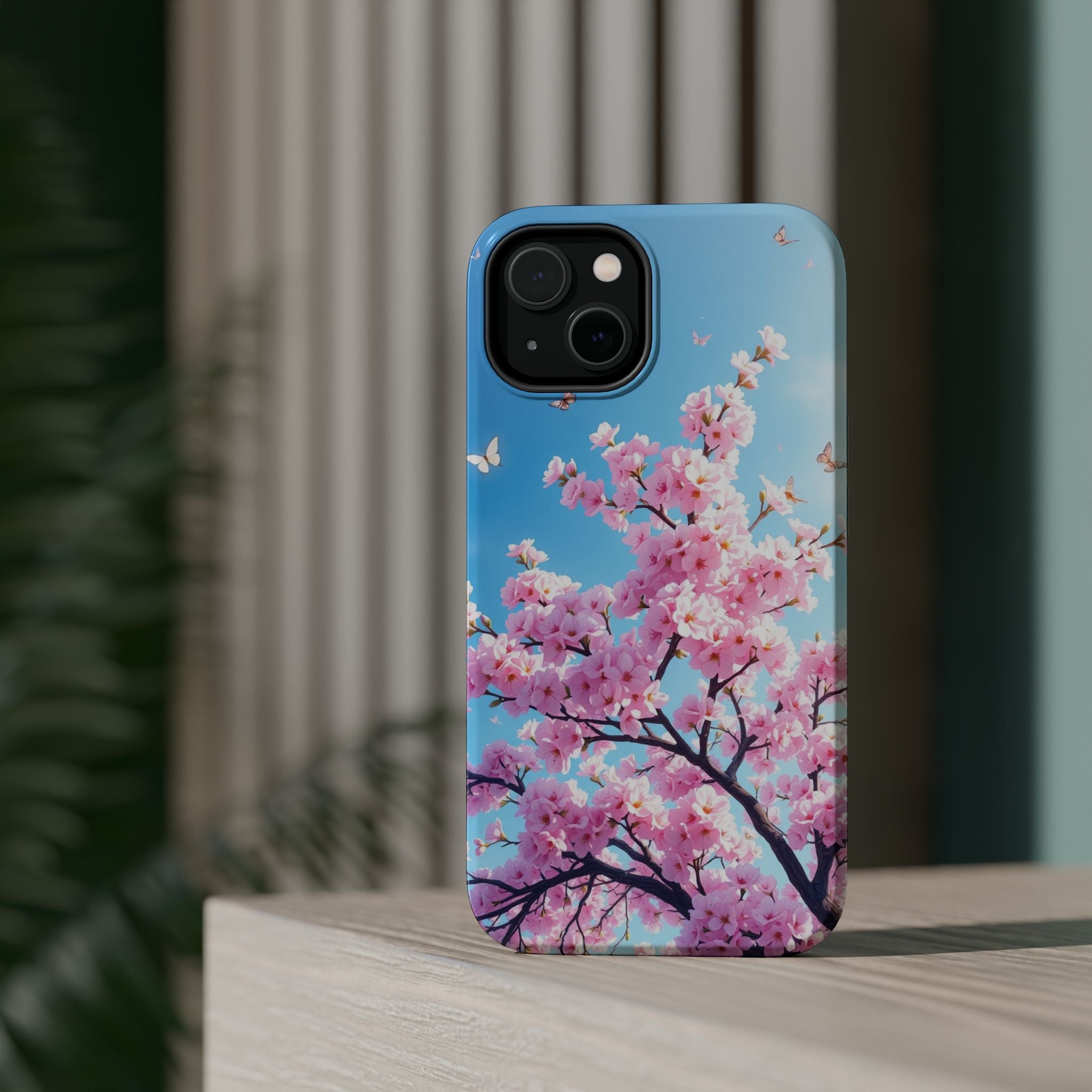 iPhone Cherry Blossom Floral Slim Everyday Designer Case · iPhone Case