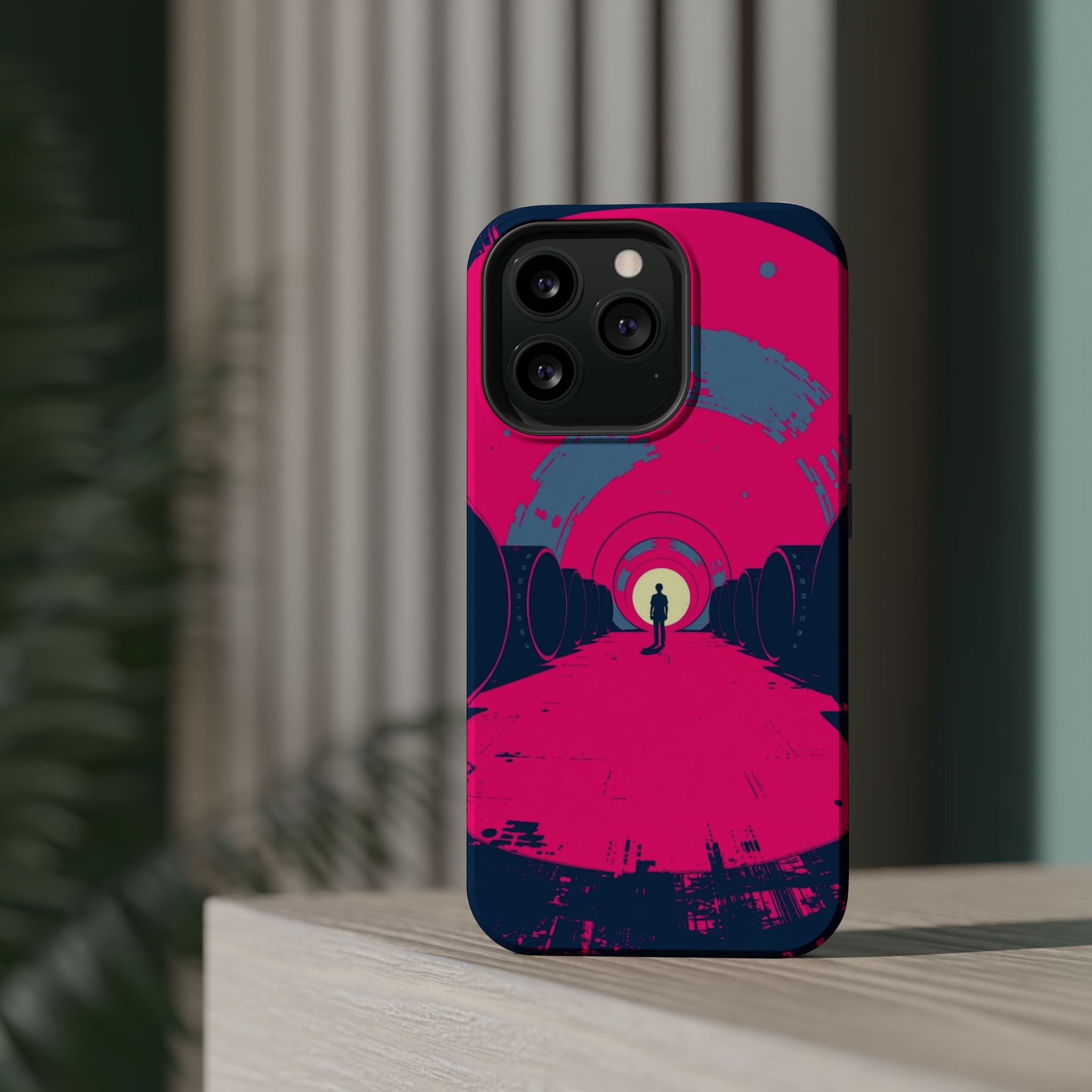 iPhone 1960s Mod Circles Bold Art Bold Modern Everyday Snap Case · iPhone Case