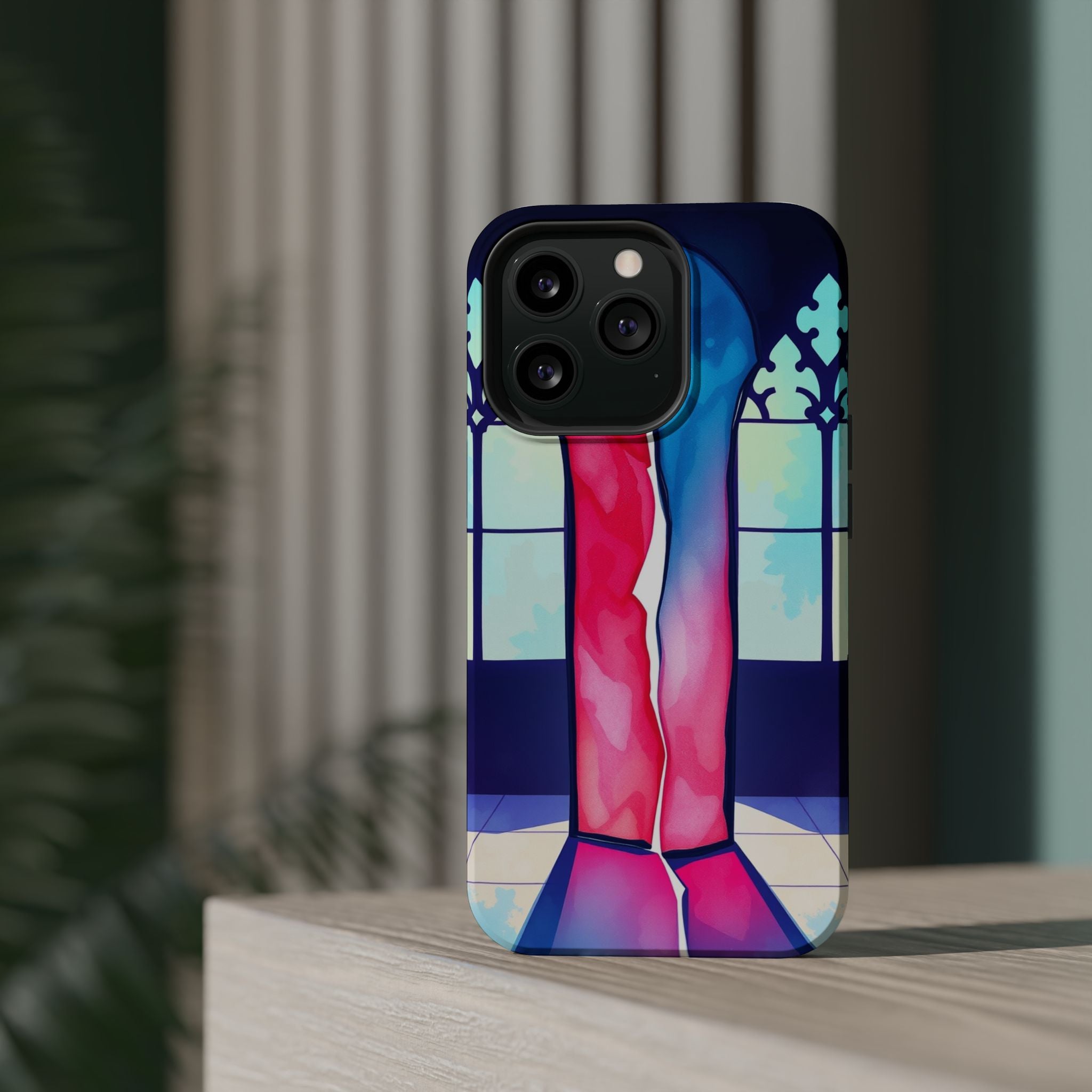 iPhone Stained Glass Break Electric Art Slim Everyday iPhone Designer · iPhone C