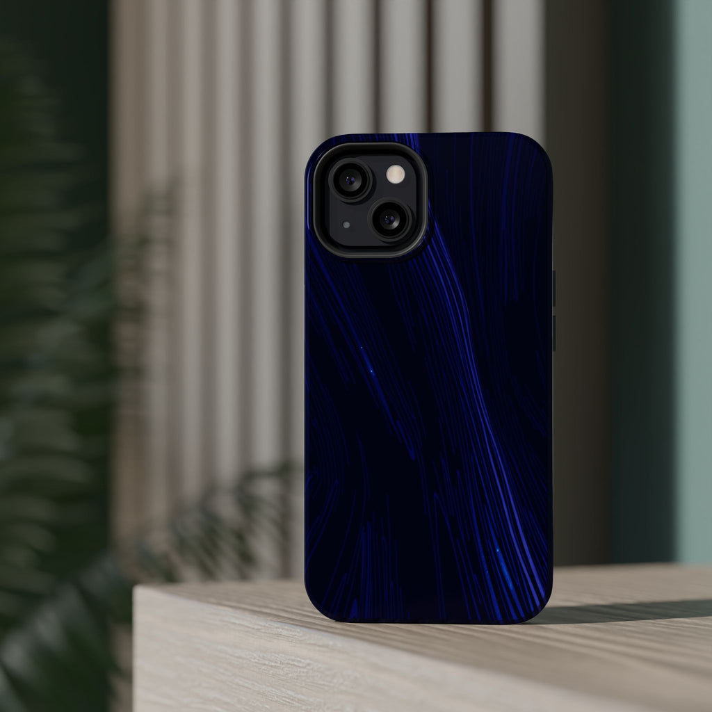 iPhone Interference Pattern Dark Gothic Ink Slim iPhone Everyday · iPhone Case