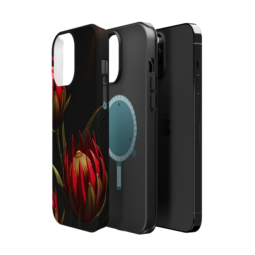 iPhone Protea Bold Gold Foil Luxury Slim Everyday Designer Case · iPhone Case