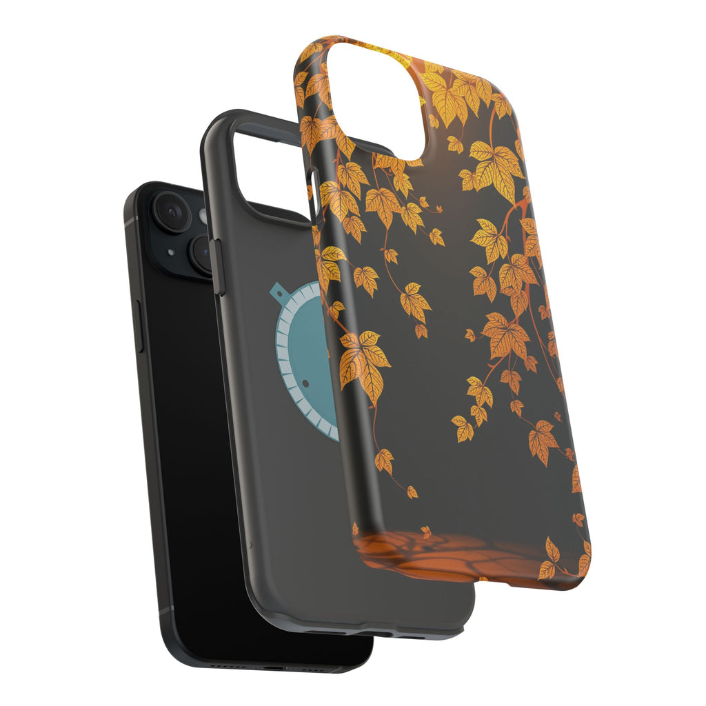 iPhone Mustard And Rust Art Nouveau Vine Slim Everyday iPhone 14 · iPhone Case