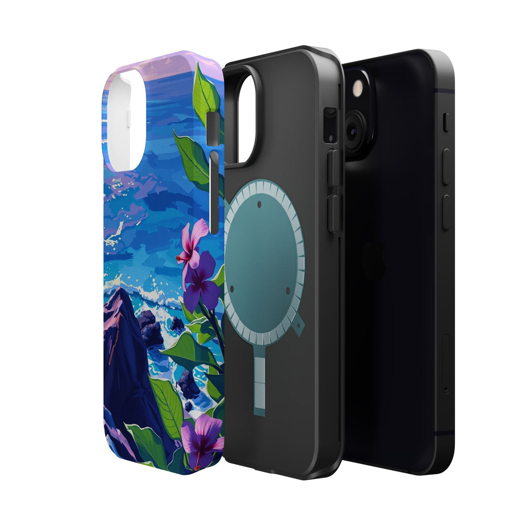 iPhone Hibiscus Coast Enchanted Art Slim Everyday Designer Case · iPhone Case