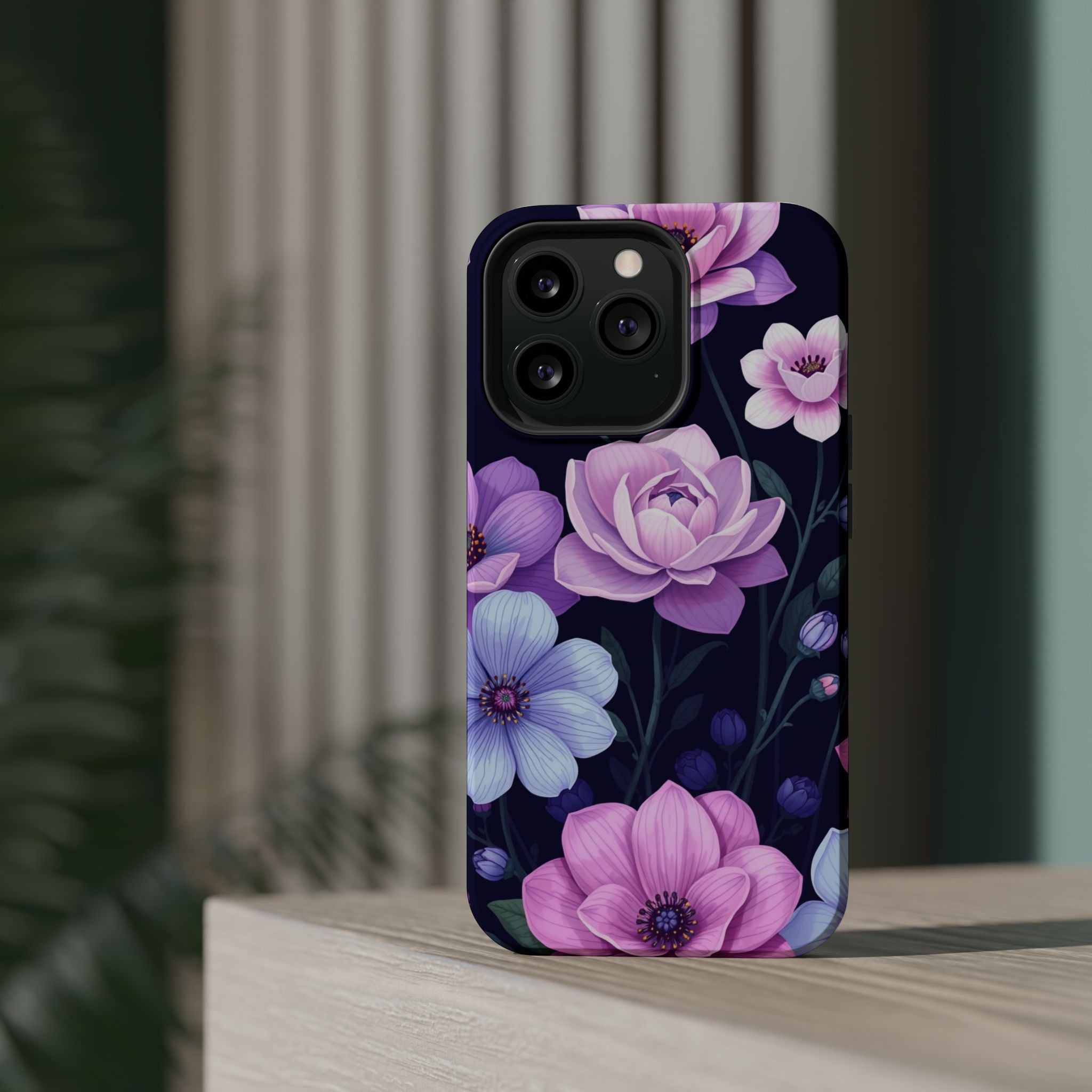iPhone Floral Dark Academia Electric Art Slim Everyday iPhone Designer · iPhone
