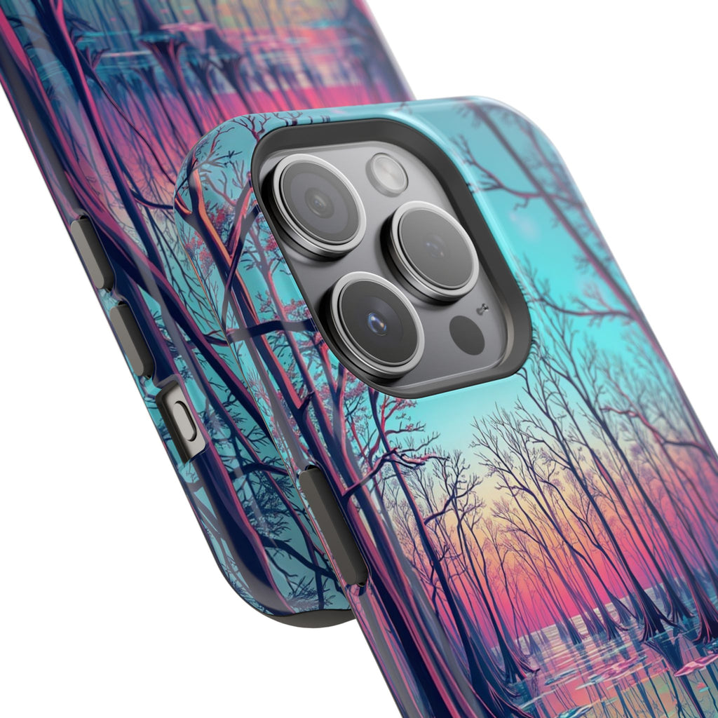 iPhone Cypress Swamp Holographic Iridescent Slim iPhone Everyday · iPhone Case