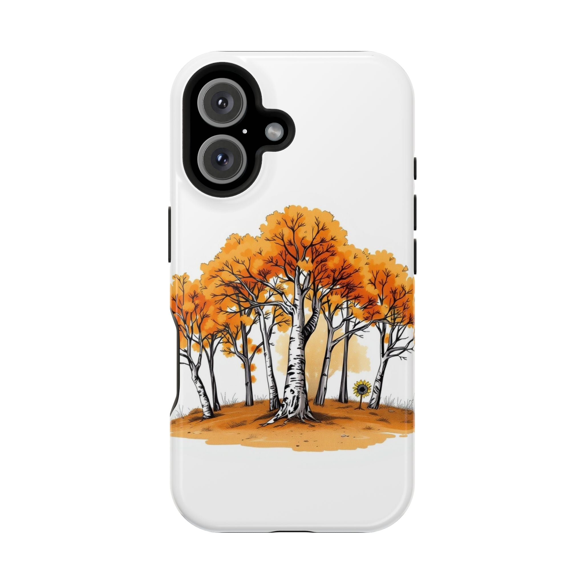 iPhone Dreamy Birch Grove Design Bold Modern Everyday Snap Case · iPhone Case