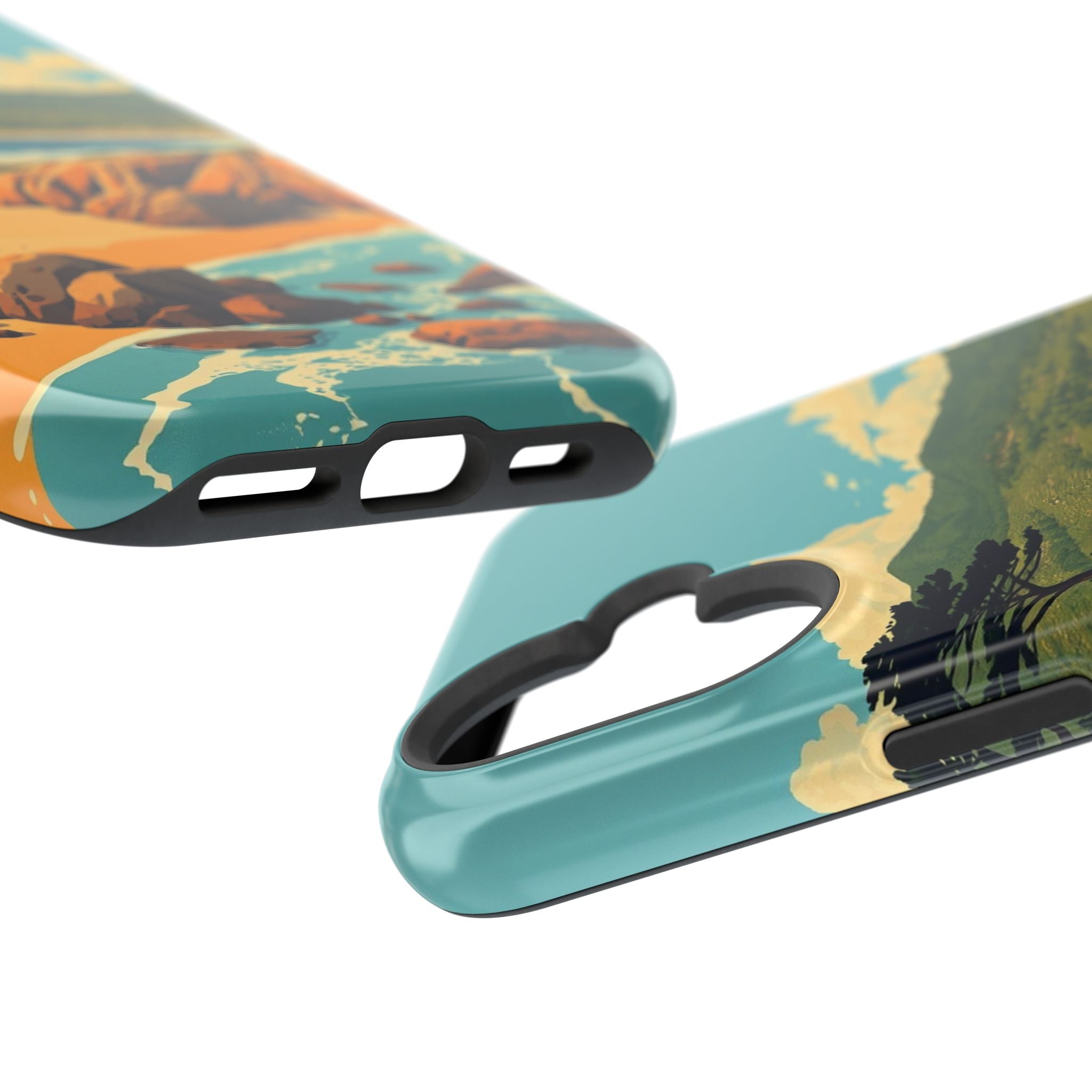 iPhone Pebble Beach Vintage Retro Poster Slim Everyday iPhone Designer · iPhone