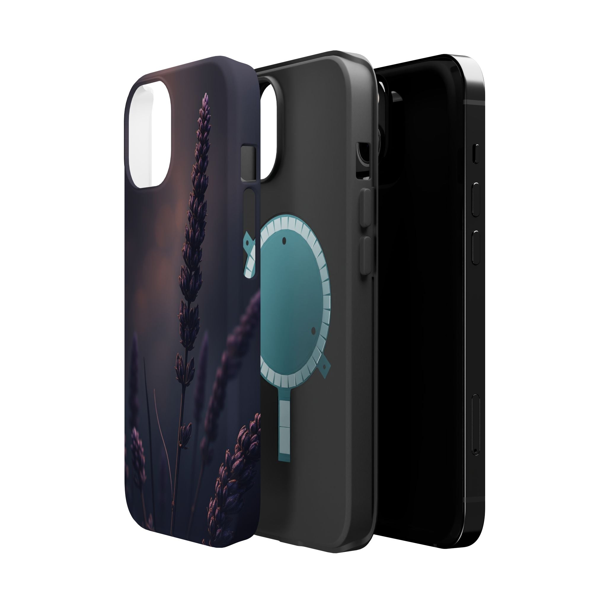 iPhone Lavender Haze Electric Art Clean Minimal Snap Case · iPhone Case