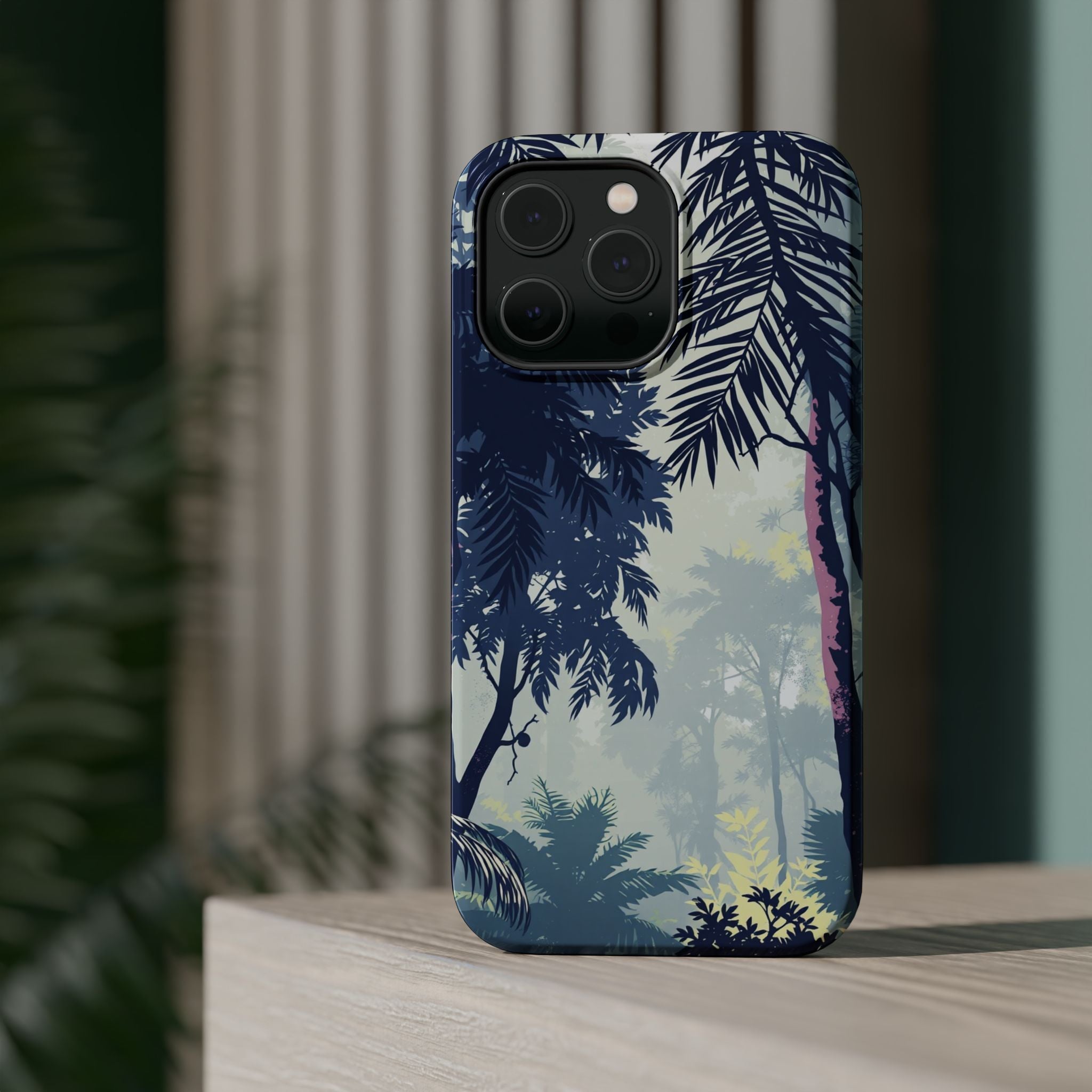 iPhone Rainforest Canopy Grunge Distressed Slim iPhone Everyday · iPhone Case
