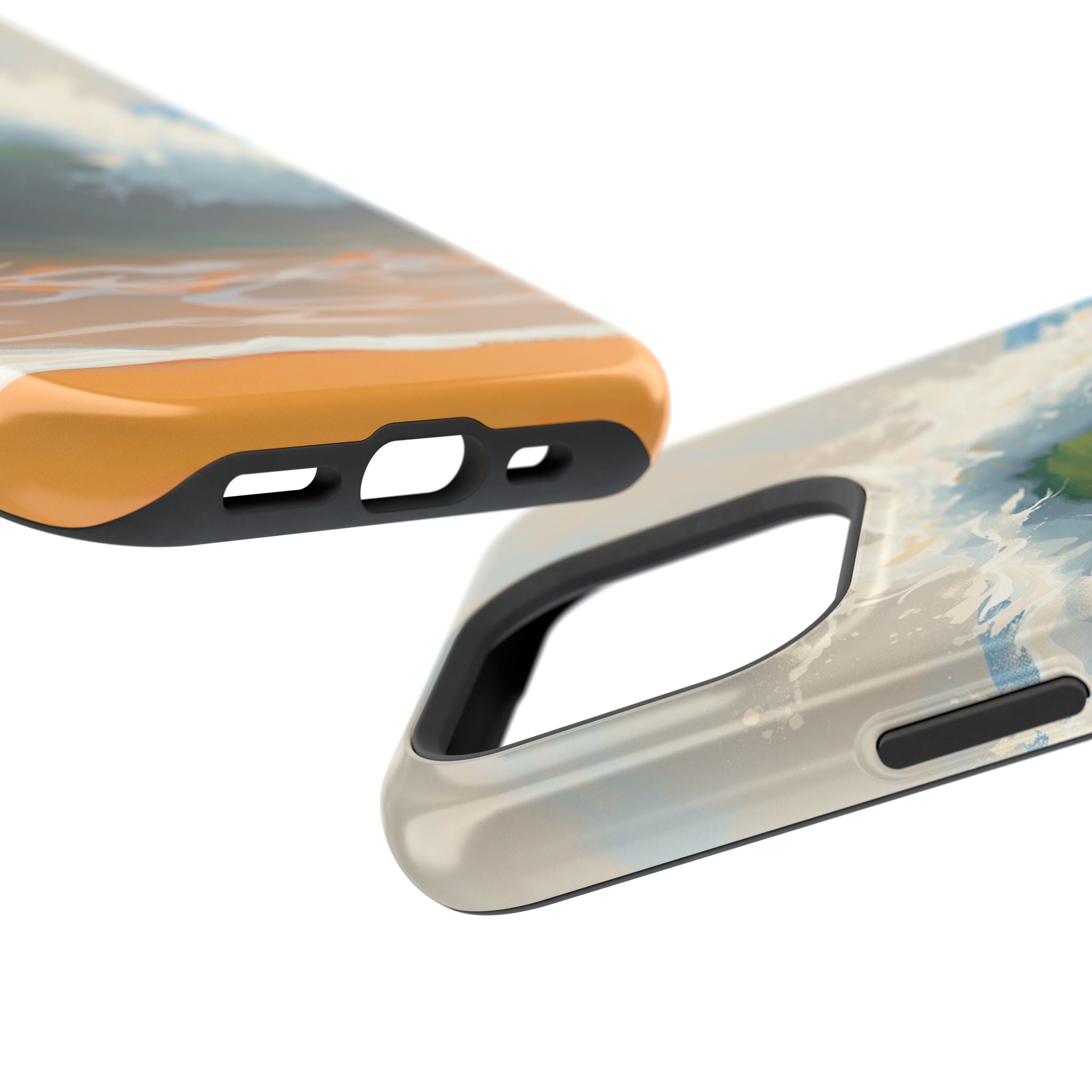 iPhone Radiant Ocean Wave Crash Design Slim Everyday Designer Case · iPhone Case
