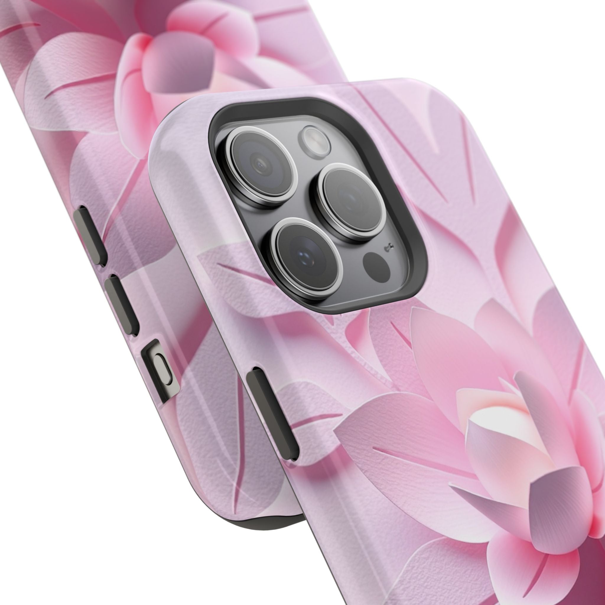 iPhone Floral Geometric Paper Cut Art Slim Everyday Designer Case · iPhone Case