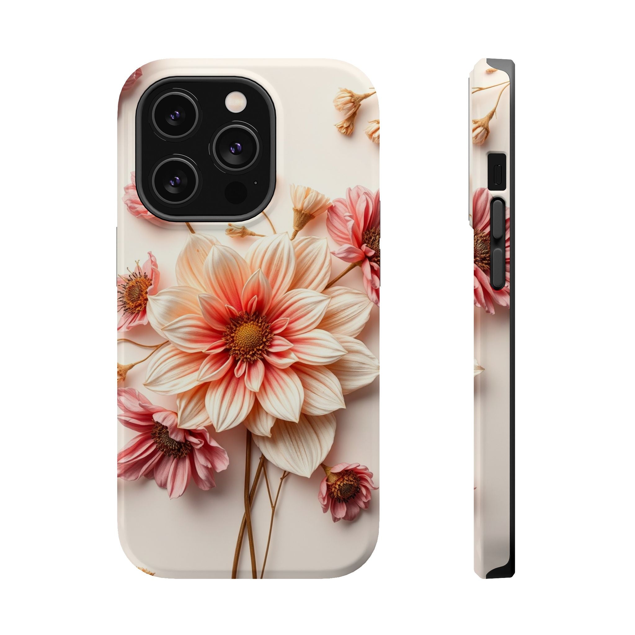 iPhone Dried Flower Flat Lay Enchanted Art Slim iPhone Everyday · iPhone Case