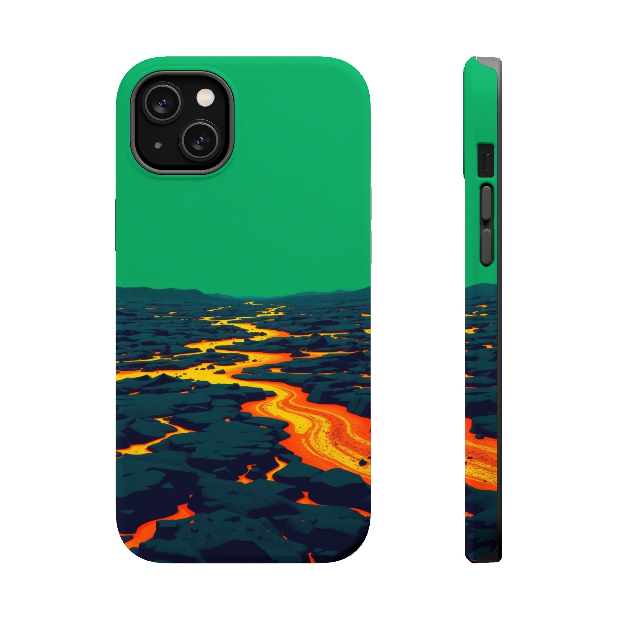 iPhone Lava Field Dreamy Design Slim Everyday Designer Case · iPhone Case