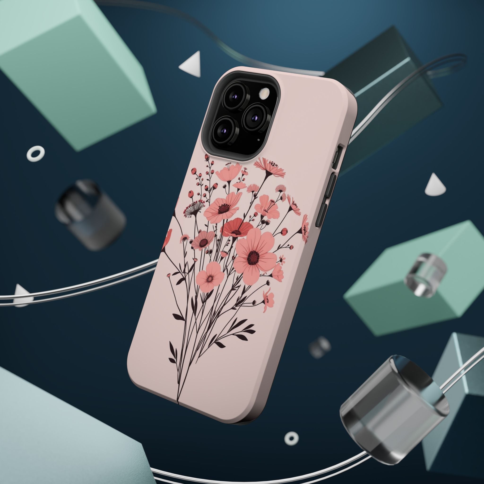 iPhone Wildflower Bunch Bold Art Modern Everyday Snap Case Galaxy · iPhone Case