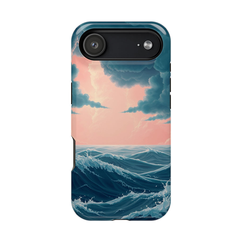 iPhone Storm at Sea 3D Digital Slim Everyday Designer Case · iPhone Case