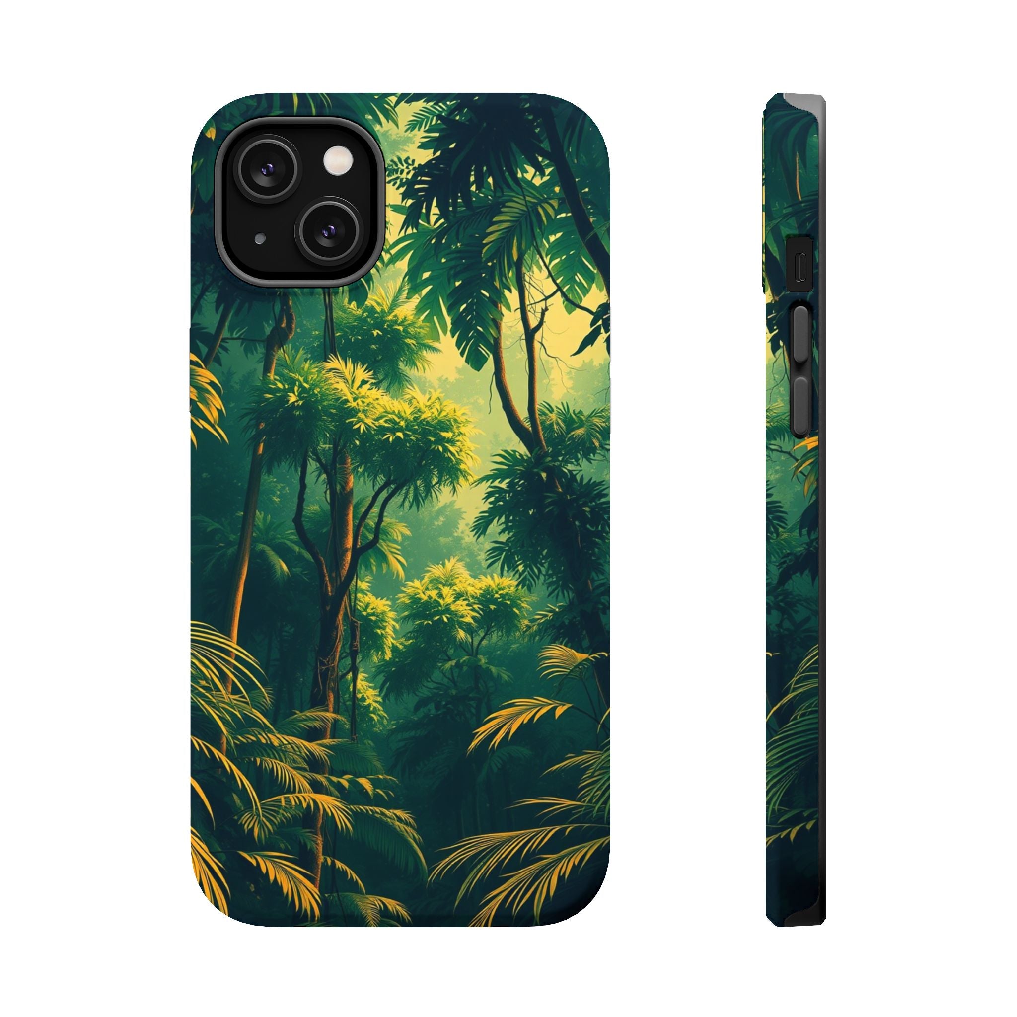 iPhone Rainforest Canopy Vintage Retro Poster Slim iPhone Everyday · iPhone Case