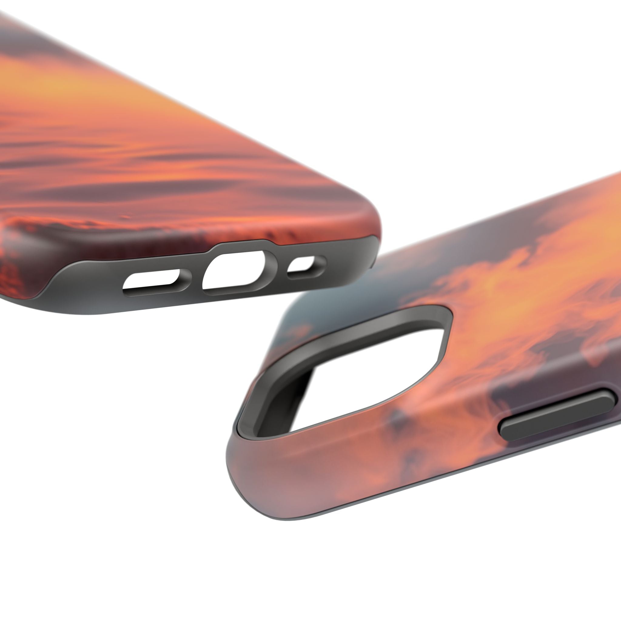 iPhone Burnt Orange And Sand Hot Spring Steam Slim iPhone Everyday · iPhone Case