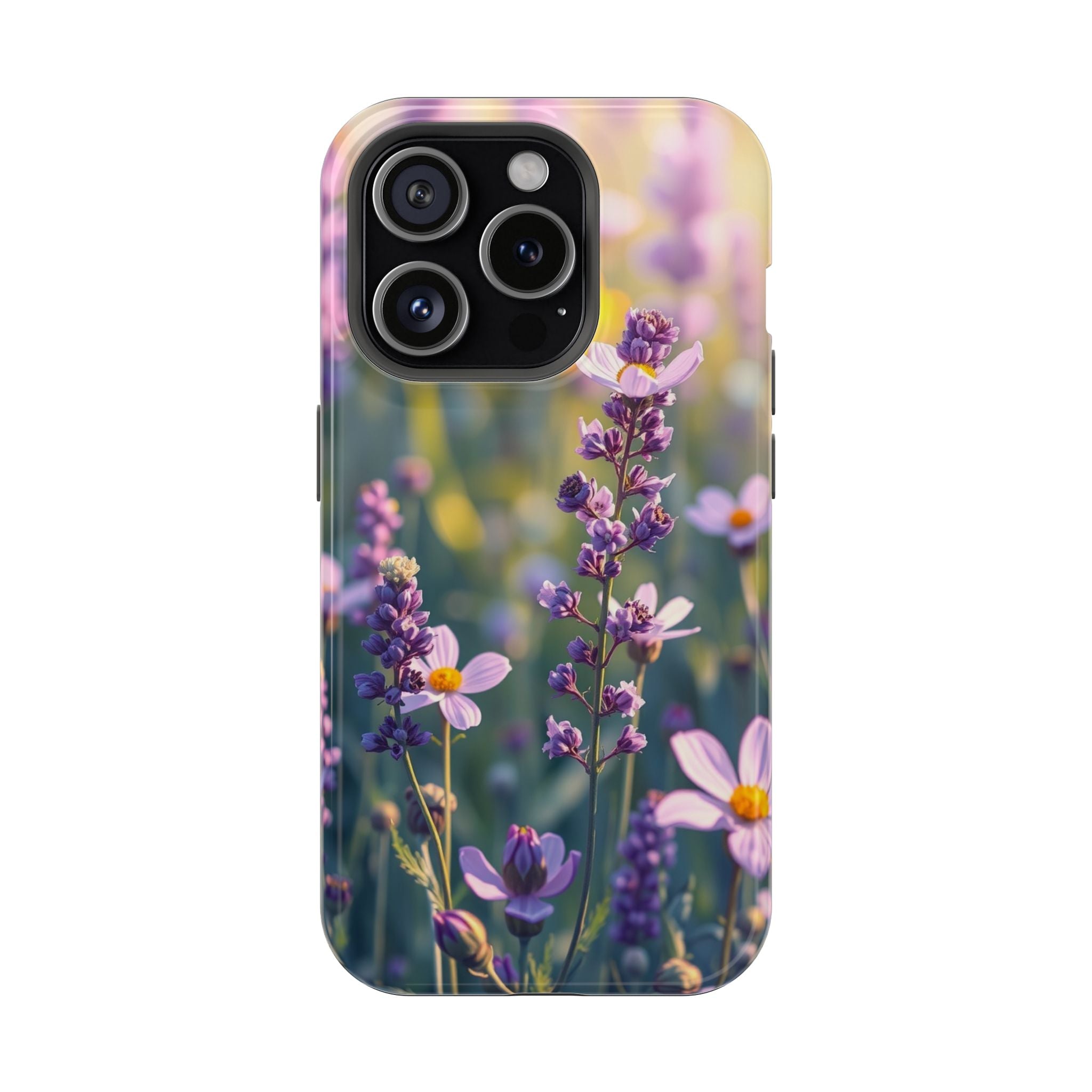 iPhone Lavender And Pearl Wildflower Field Slim iPhone Everyday · iPhone Case